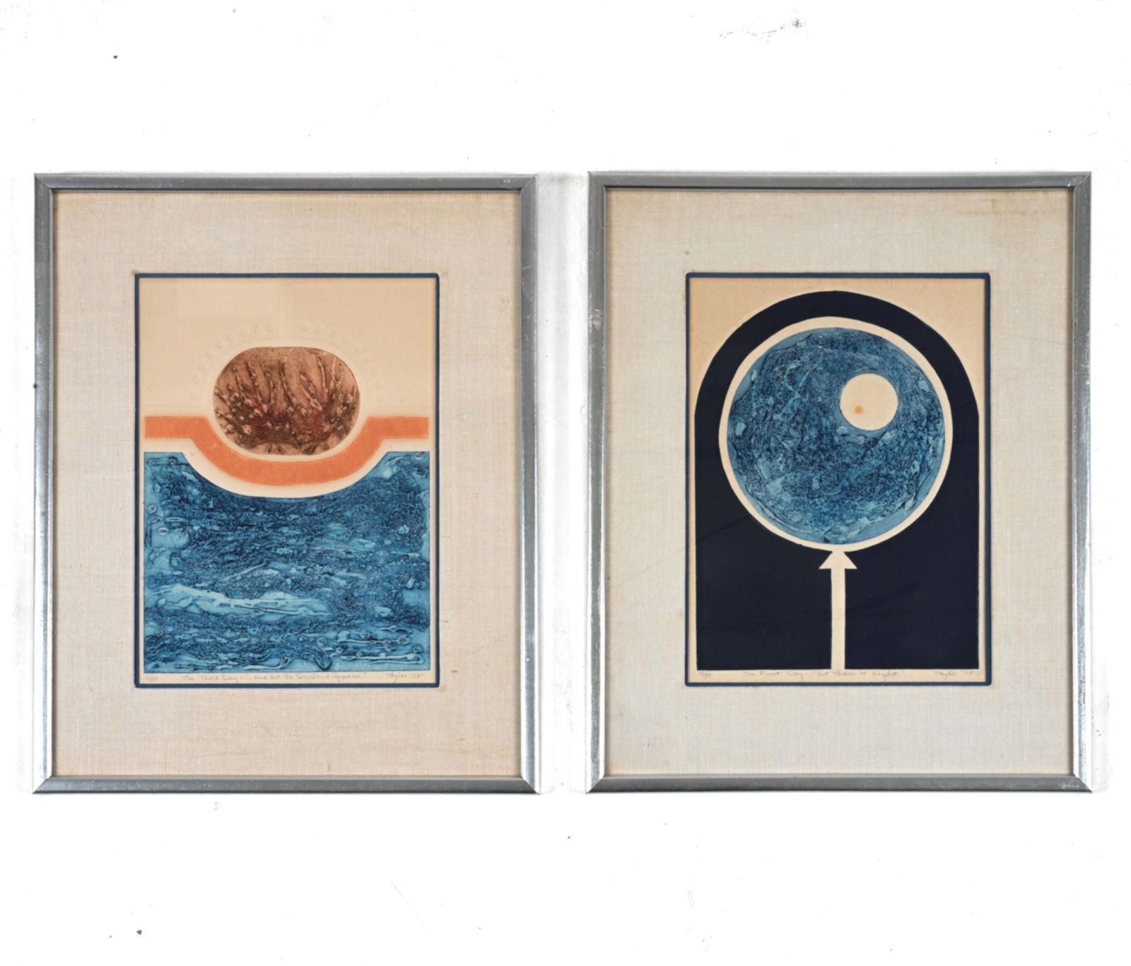 (2) CAROL A. TAYLOR SIGNED INTAGLIO ETCHINGS, 1978 (1 of 16)