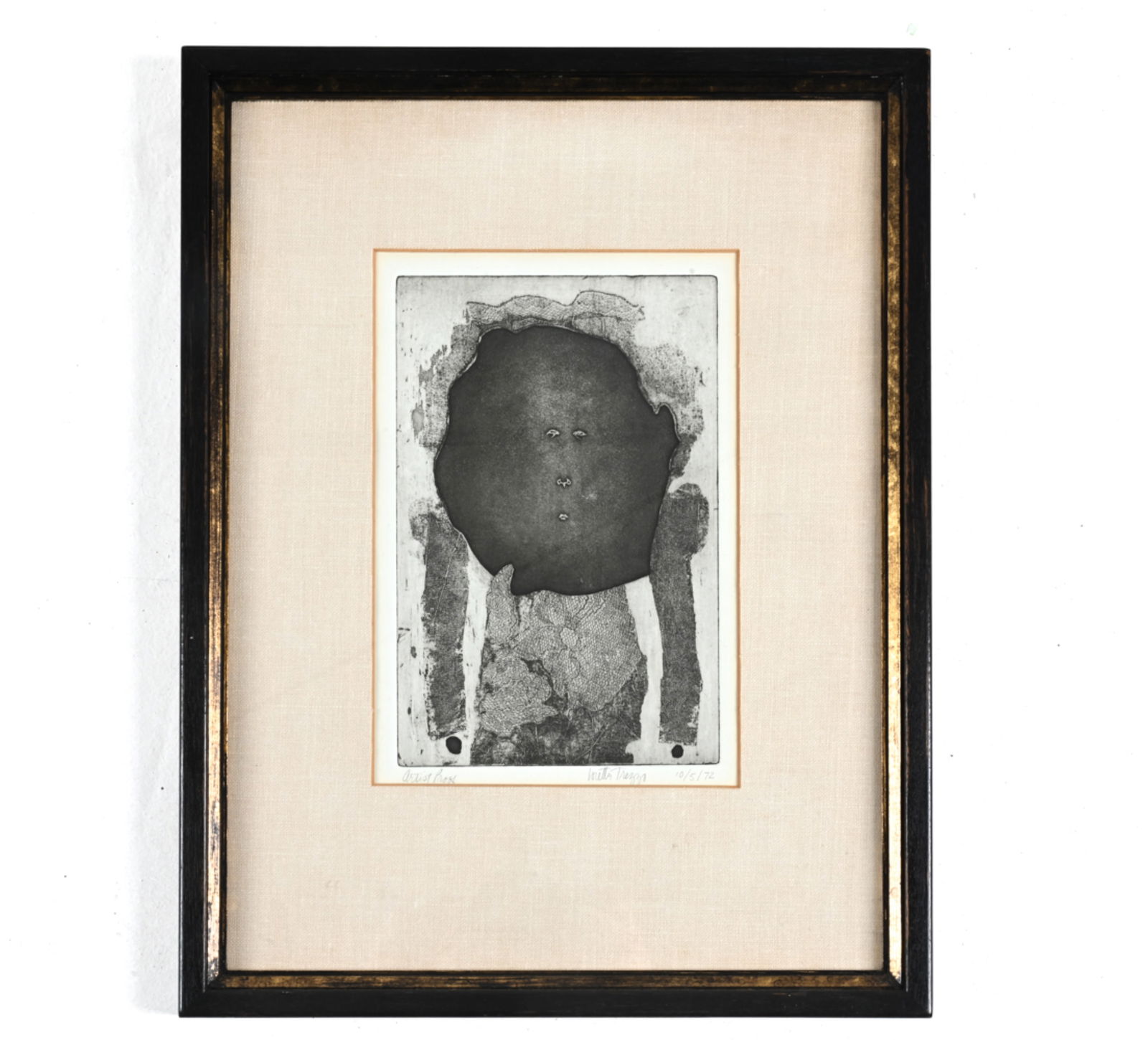 LORETTA TREZZO (20TH C.) SIGNED ETCHING A/P, 1972 (1 of 7)