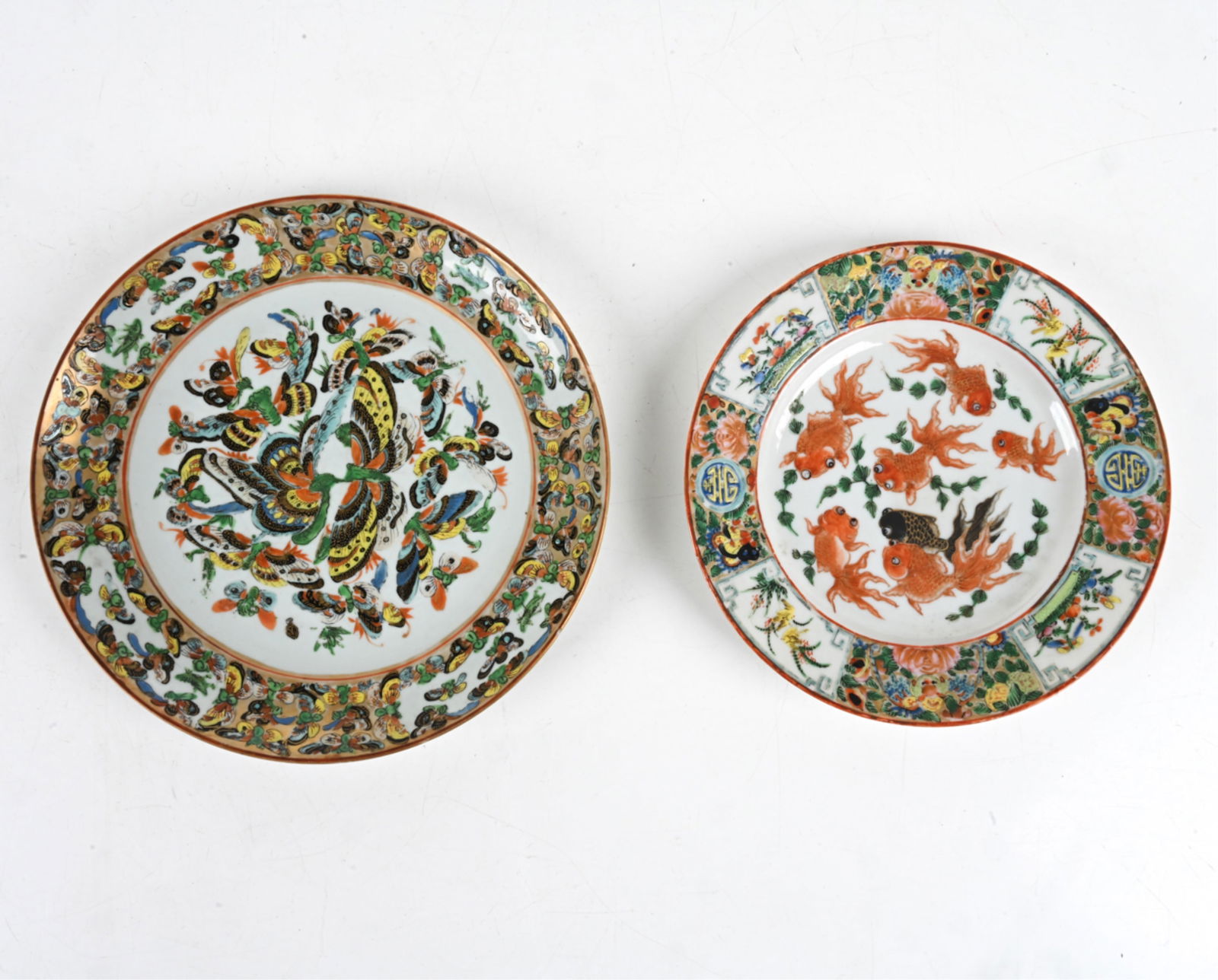 (2) CHINESE EXPORT PORCELAIN PLATES (1 of 15)