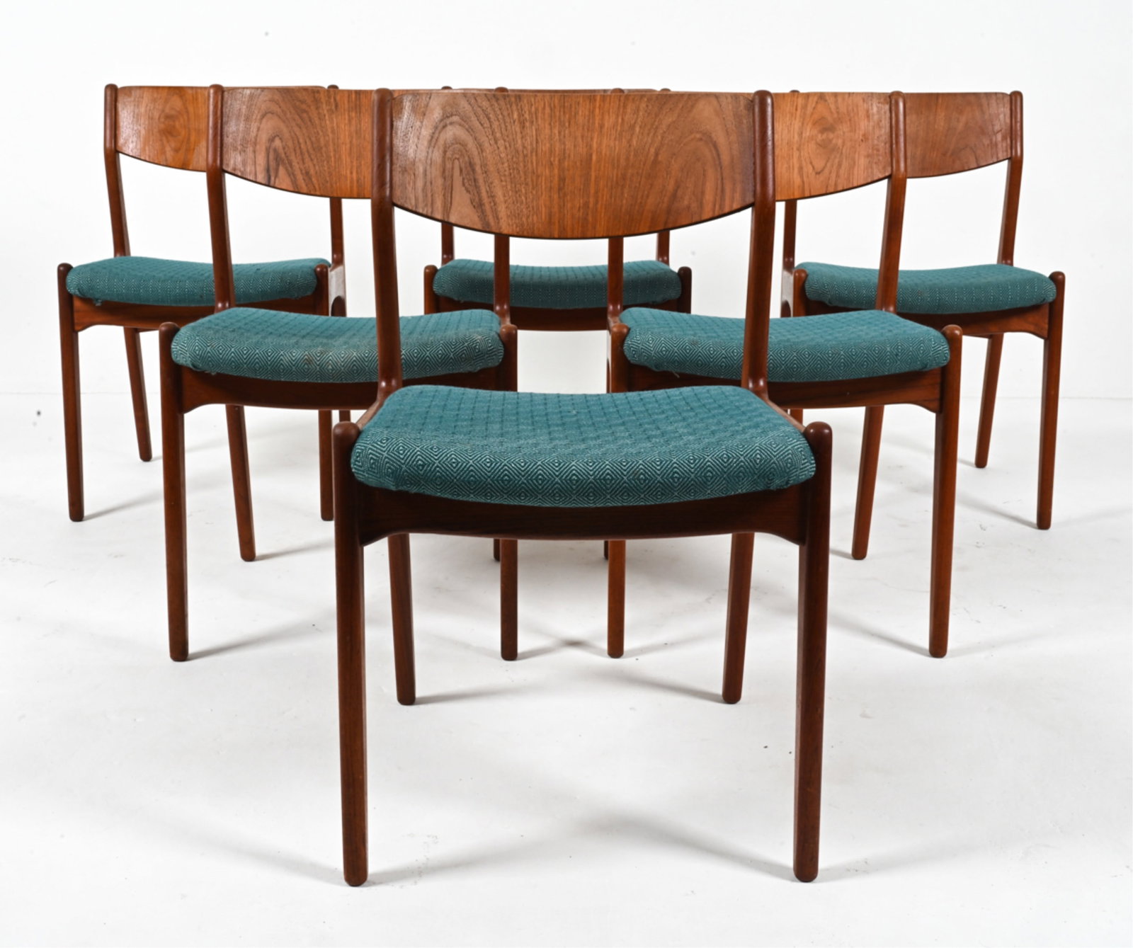 (6) SORO STOLEFABRIK DANISH TEAK DINING CHAIRS (1 of 18)