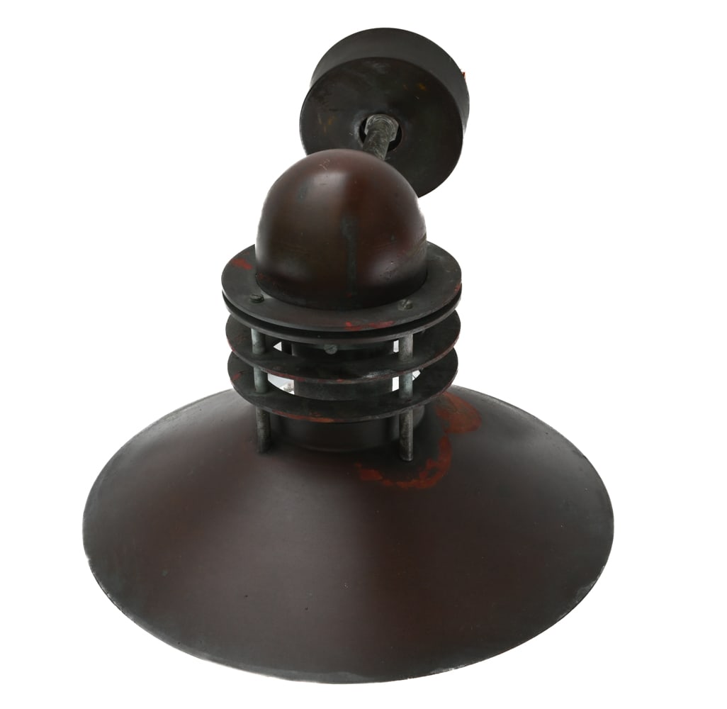 LOUIS POULSEN COPPER "NYHAVN" OUTDOOR SCONCE (1 of 8)
