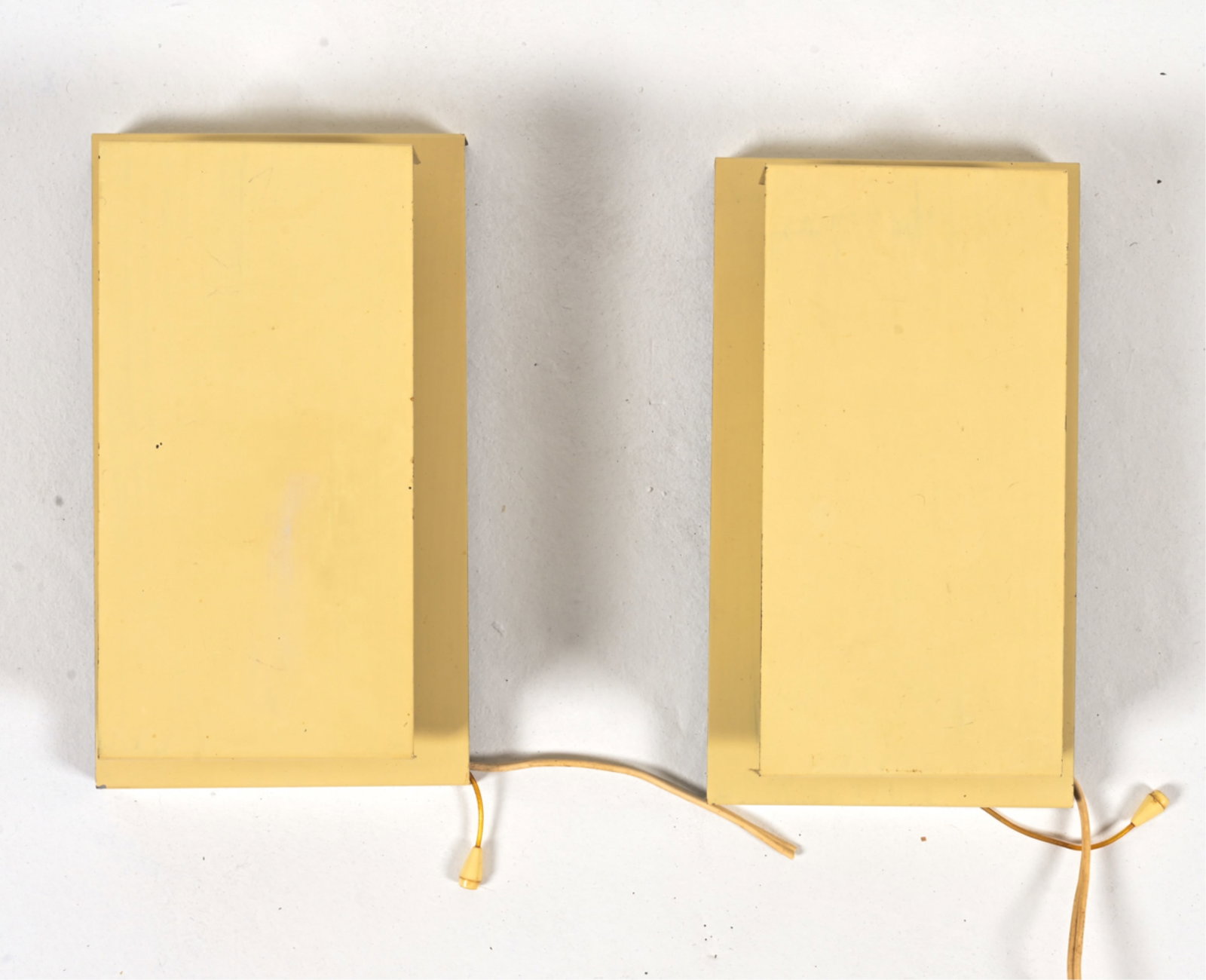 PAIR OF HOLM SORENSEN MINIMALIST ENAMEL SCONCES (1 of 8)