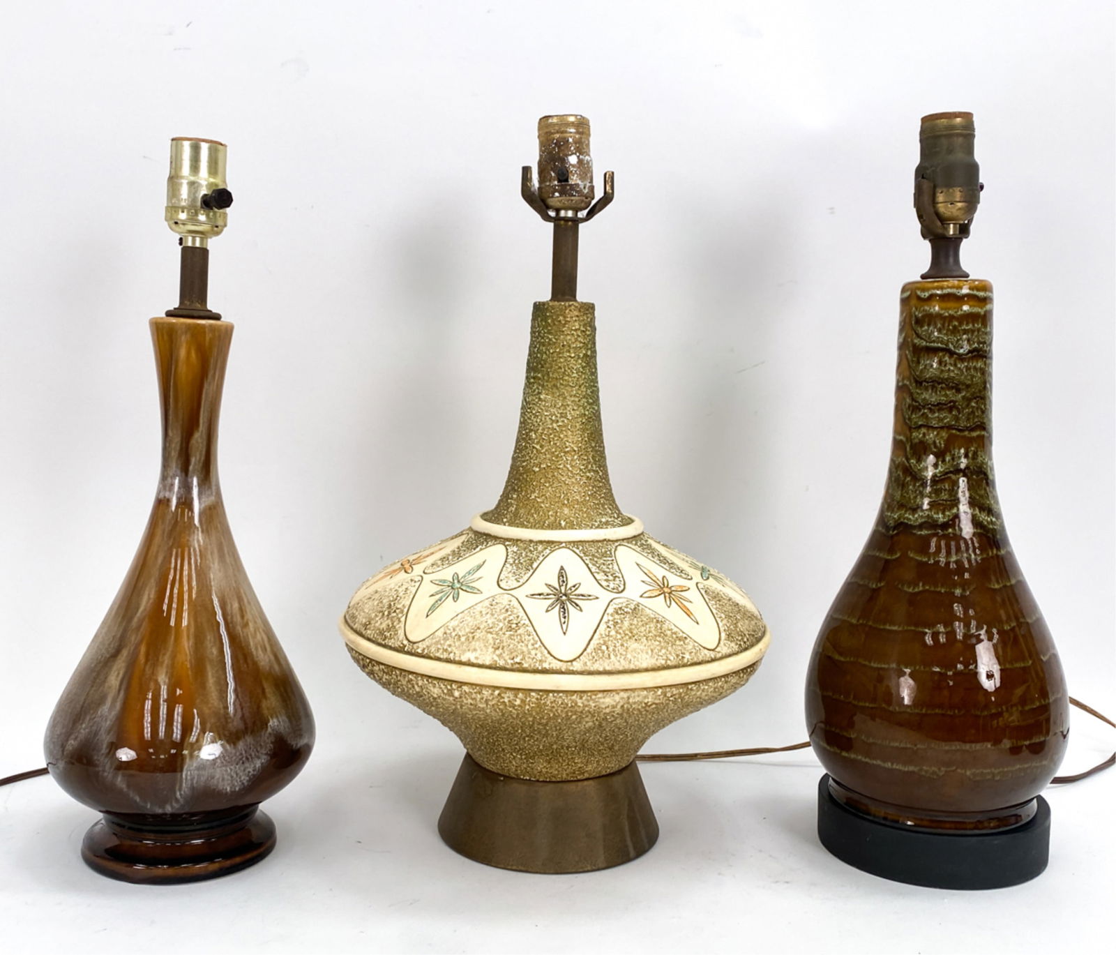 (3) MID-CENTURY CERAMIC LAMPS (1 of 14)