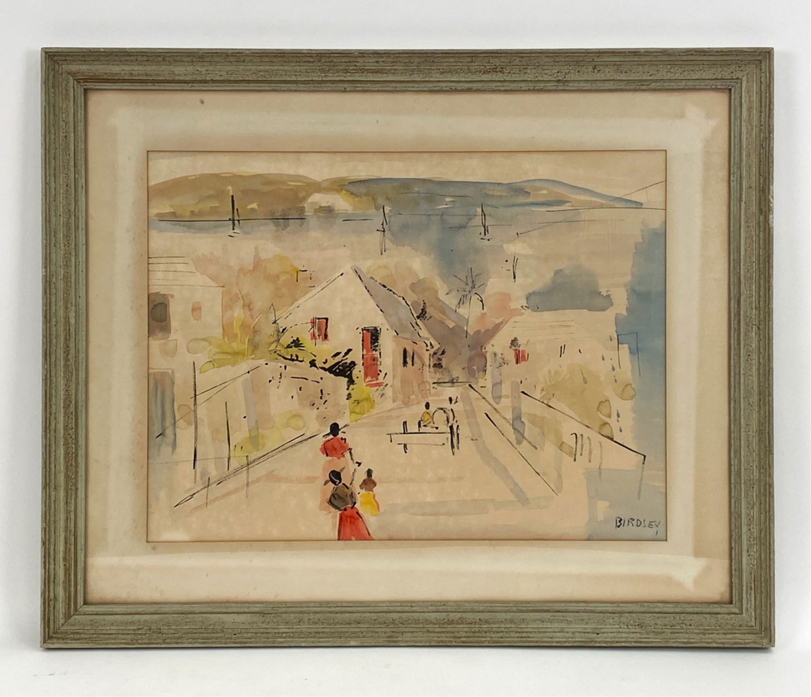 ALFRED BIRDSEY, BERMUDA (1912-1996) WATERCOLOR (1 of 6)