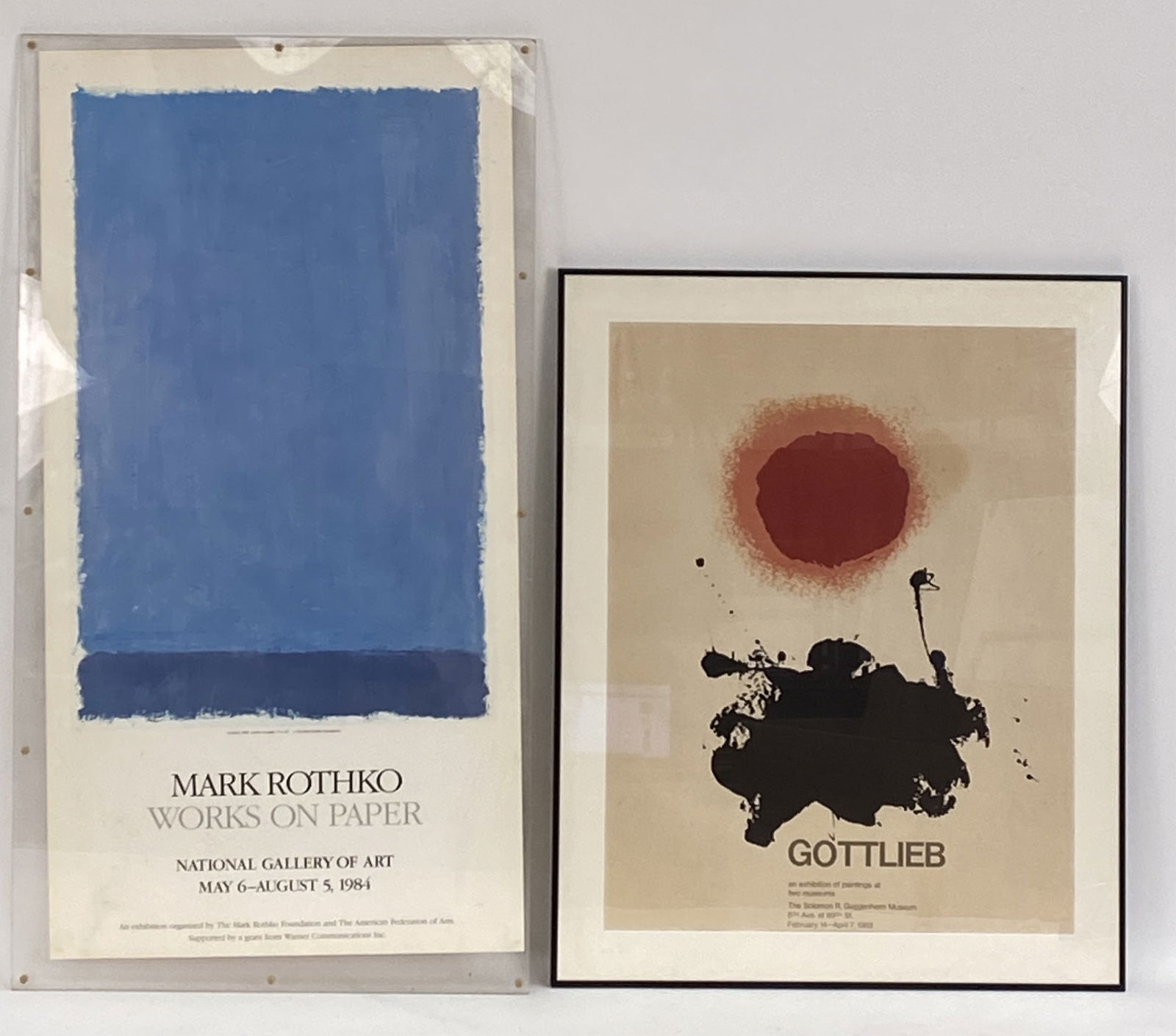VINTAGE GOTTLIEB + ROTHKO POSTERS (1 of 5)