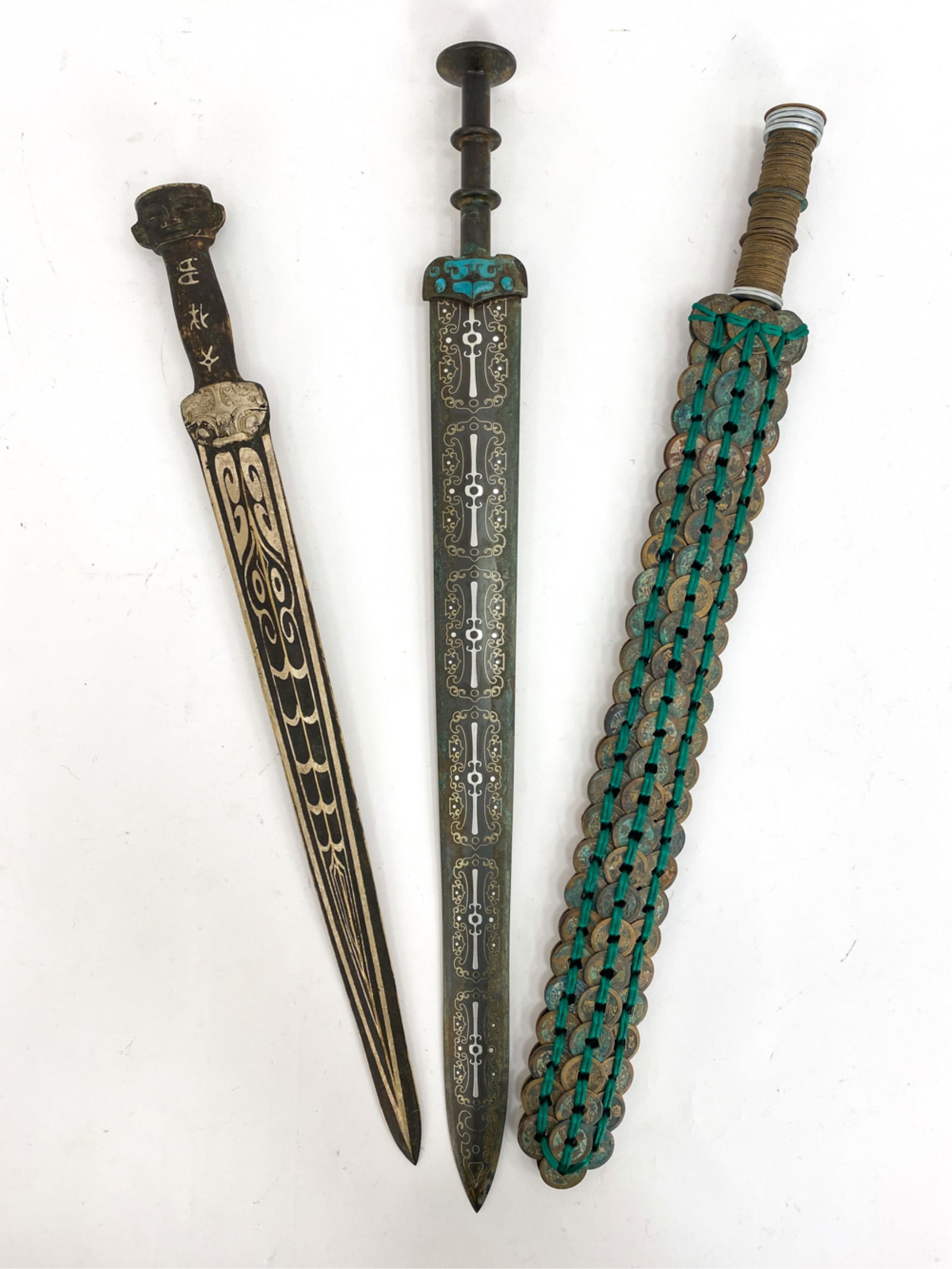(3) DECORATIVE CHINESE SWORDS (1 of 12)