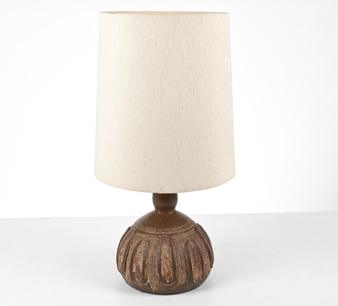 KROSSELBACH GERMAN MID-CENTURY STUDIO POTTERY LAMP (1 of 19)