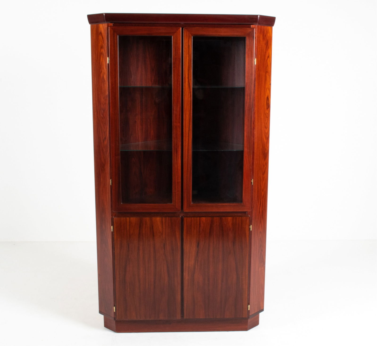 DANISH MODERN ROSEWOOD CORNER CABINET BY SKOVBY (1 of 12)