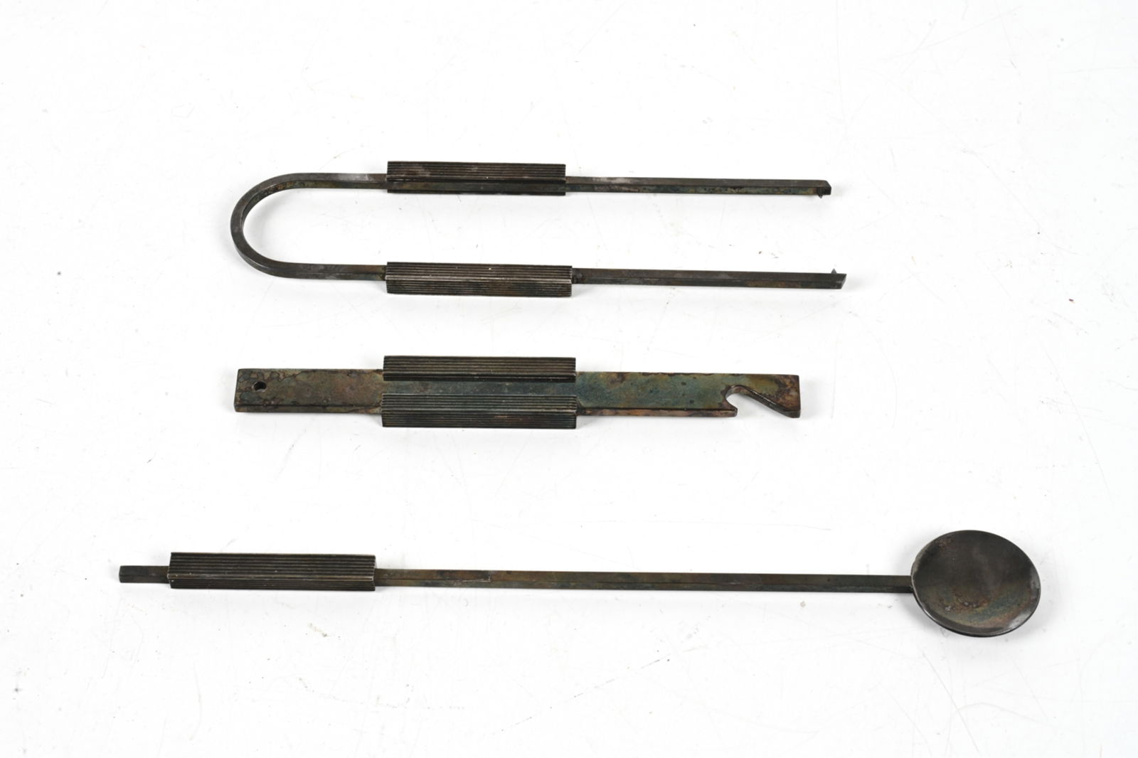 (3) ATTR. GIO PONTI PM ITALY SILVERPLATE BAR TOOLS (1 of 14)