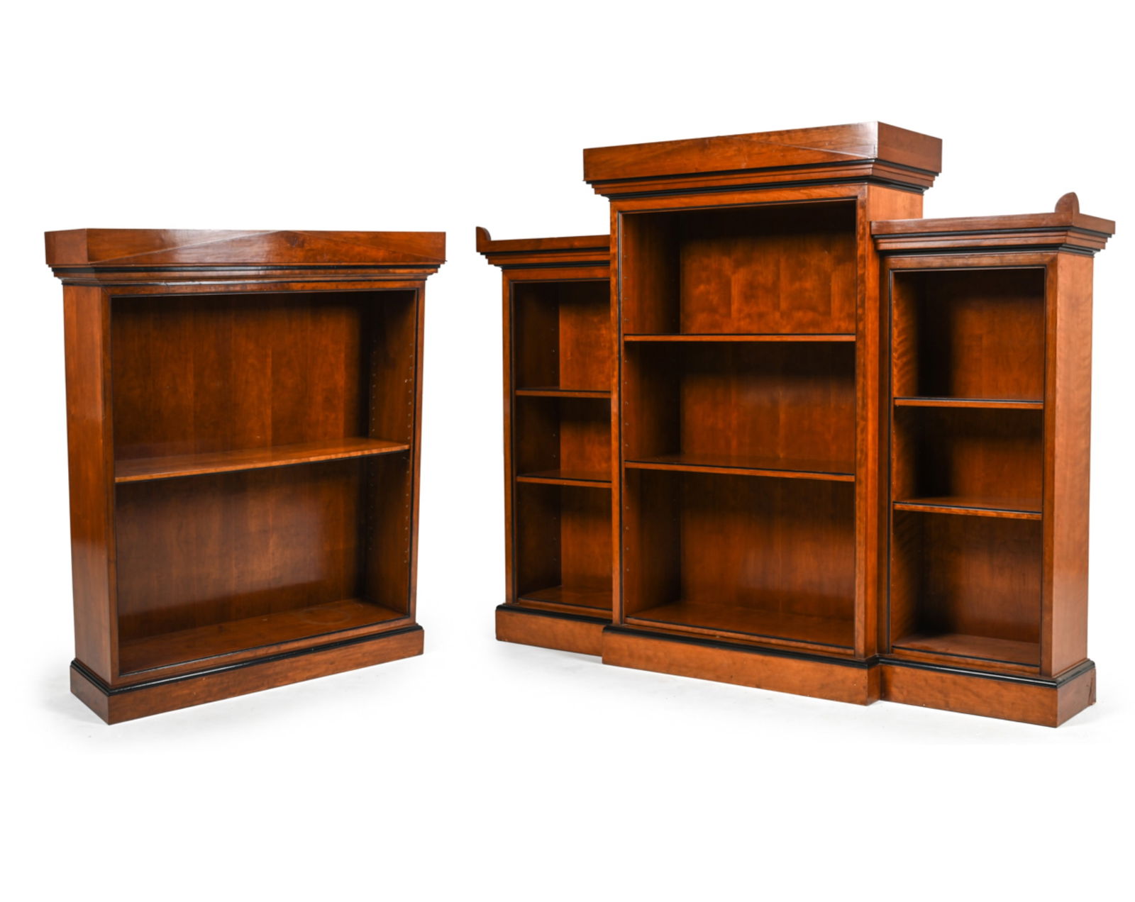(2) NEOCLASSICAL EMPIRE-STYLE BOOKCASES (1 of 18)