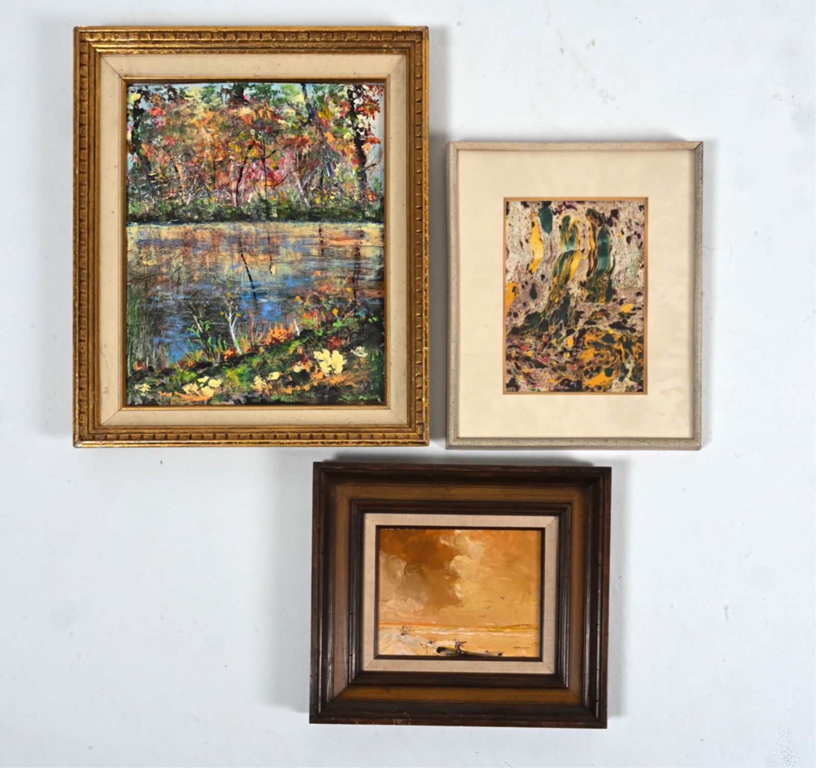 (3) ORIGINAL MID-CENTURY PAINTINGS (1 of 13)