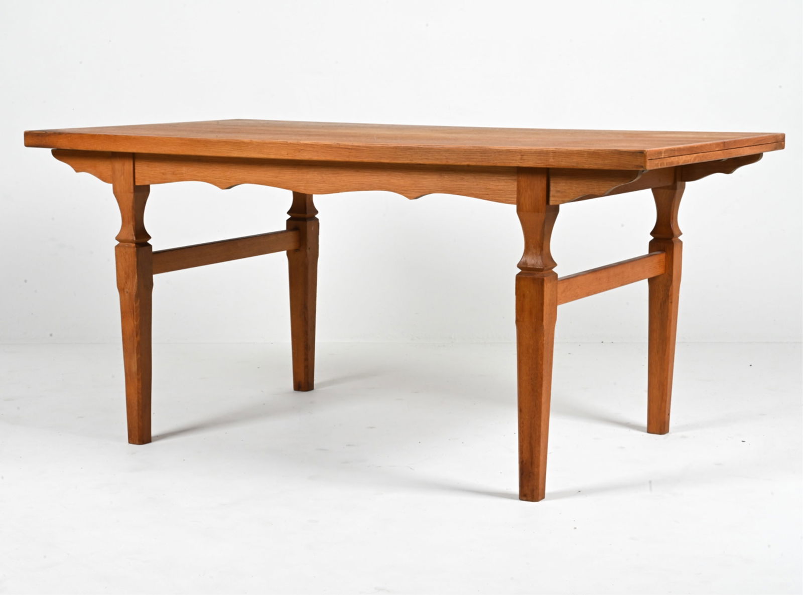 ATTR. HENNING KJAERNULF DANISH OAK DINING TABLE (1 of 17)