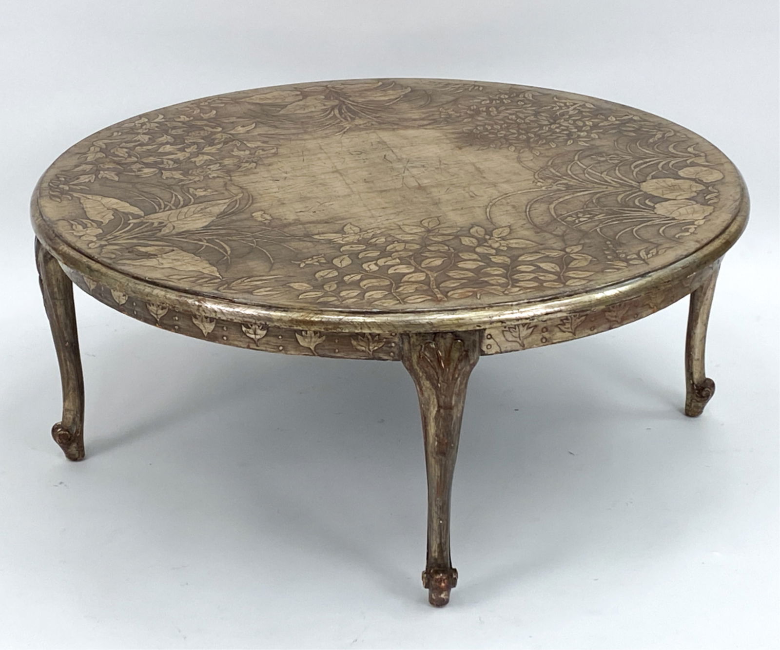 RICHARD KUEHNE SILVER LEAF COFFEE TABLE (1 of 14)