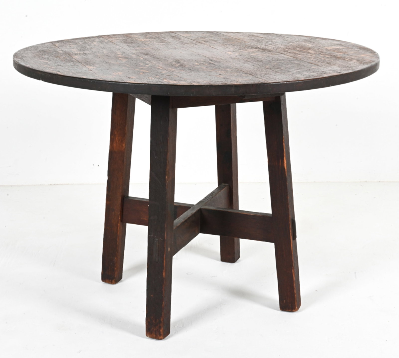 QUAINT STICKLEY BROS. OAK OCCASIONAL TABLE (1 of 18)