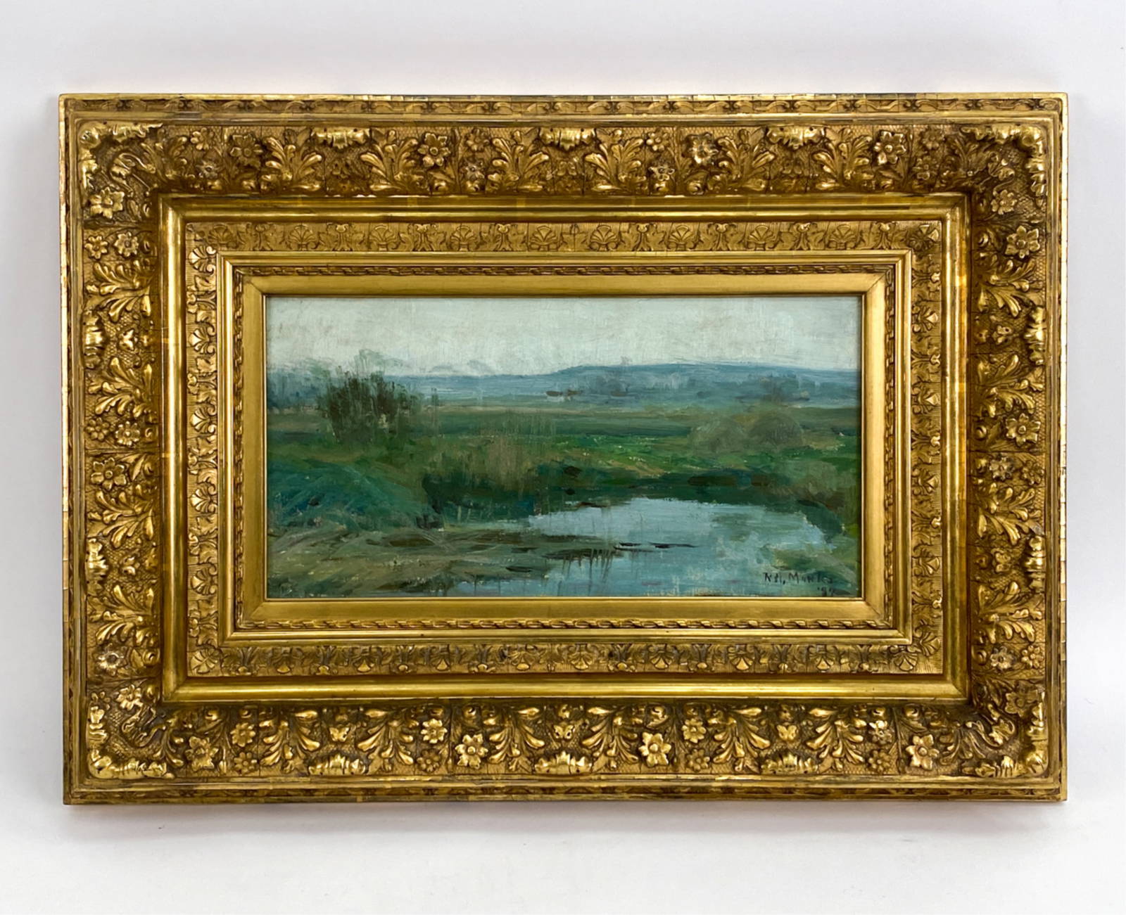 Robert Hatton Monks (18561933) O/c Landscape Auction