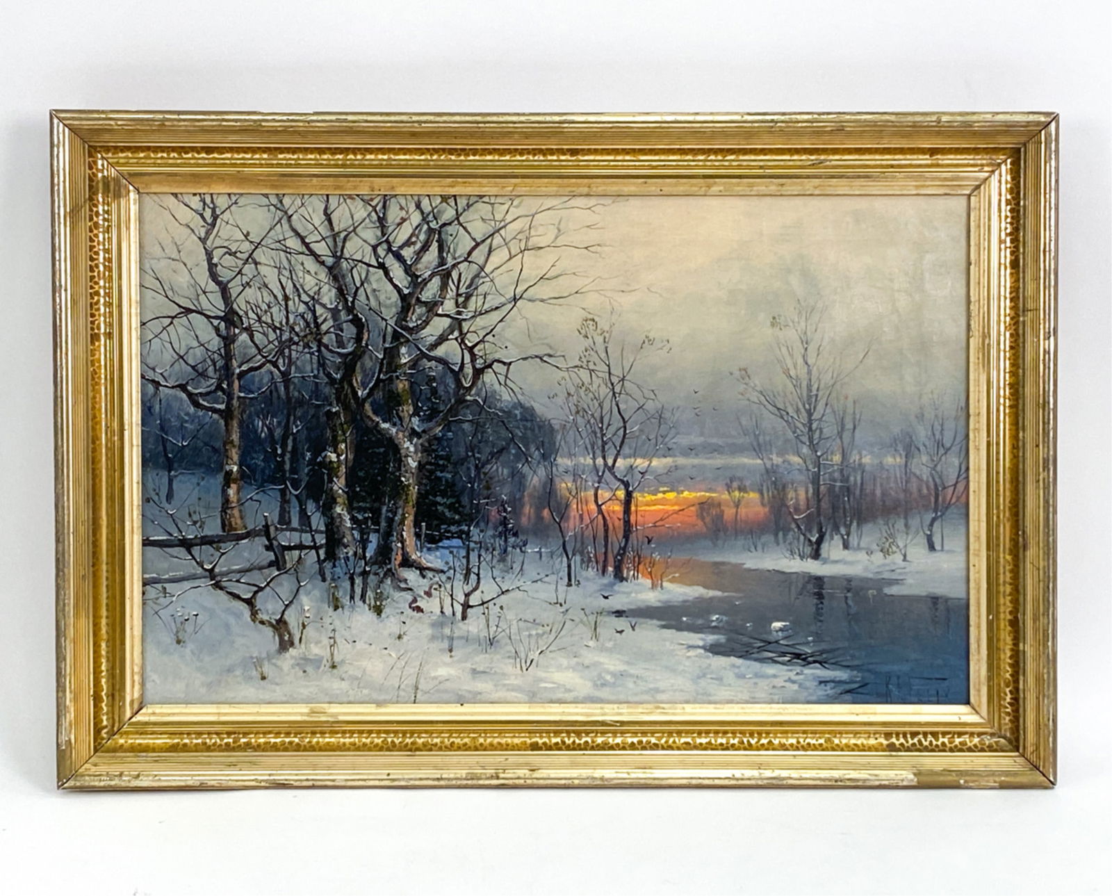 CARL EUGINE FELIX (1836-1906) O/C (1 of 8)