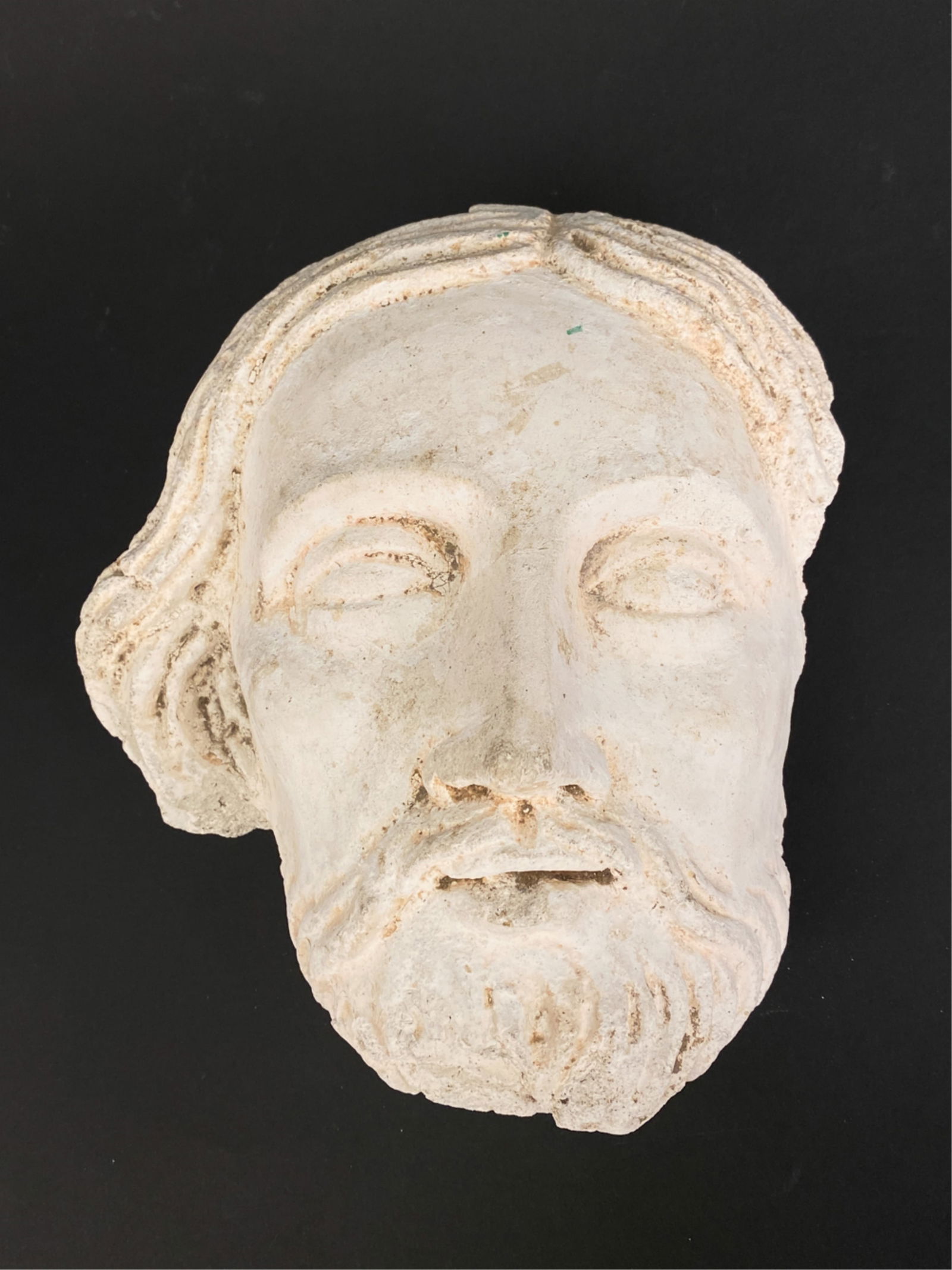 RENAISSANCE PLASTER HEAD OF CHRIST (1 of 7)