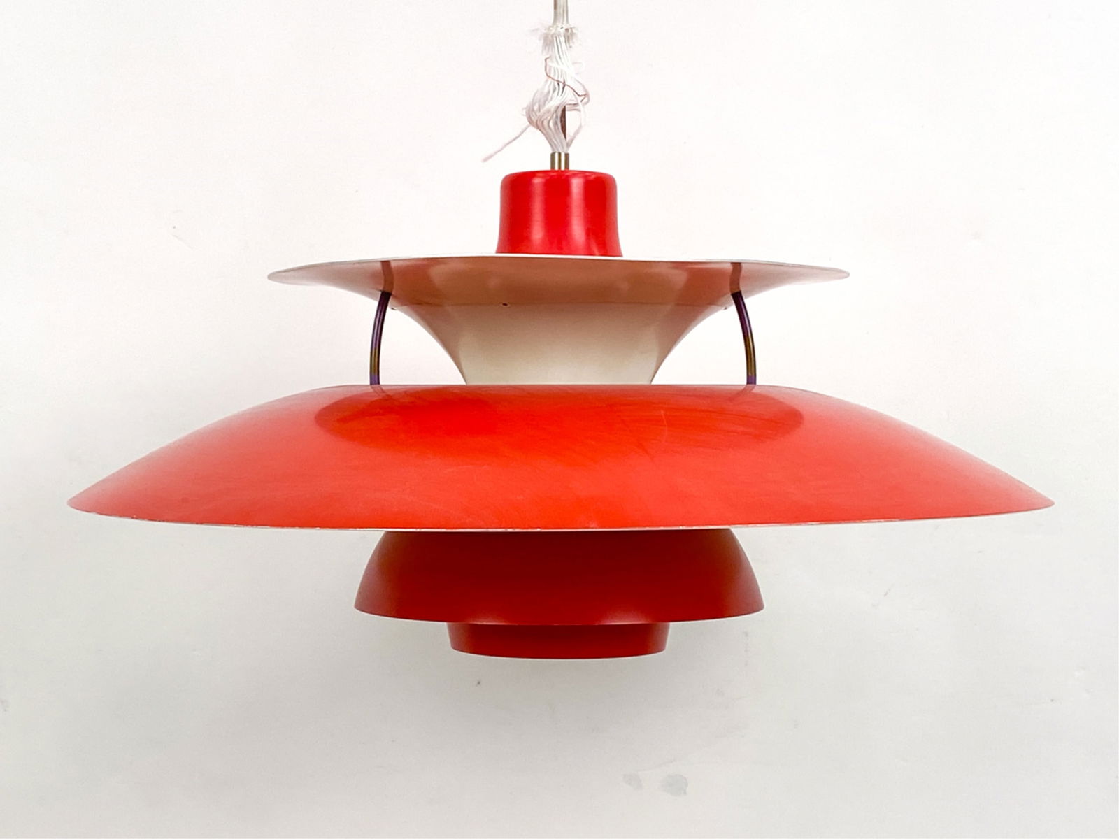 LOUIS POULSEN, POUL HENNINGSEN RED PH5 LIGHT (1 of 11)