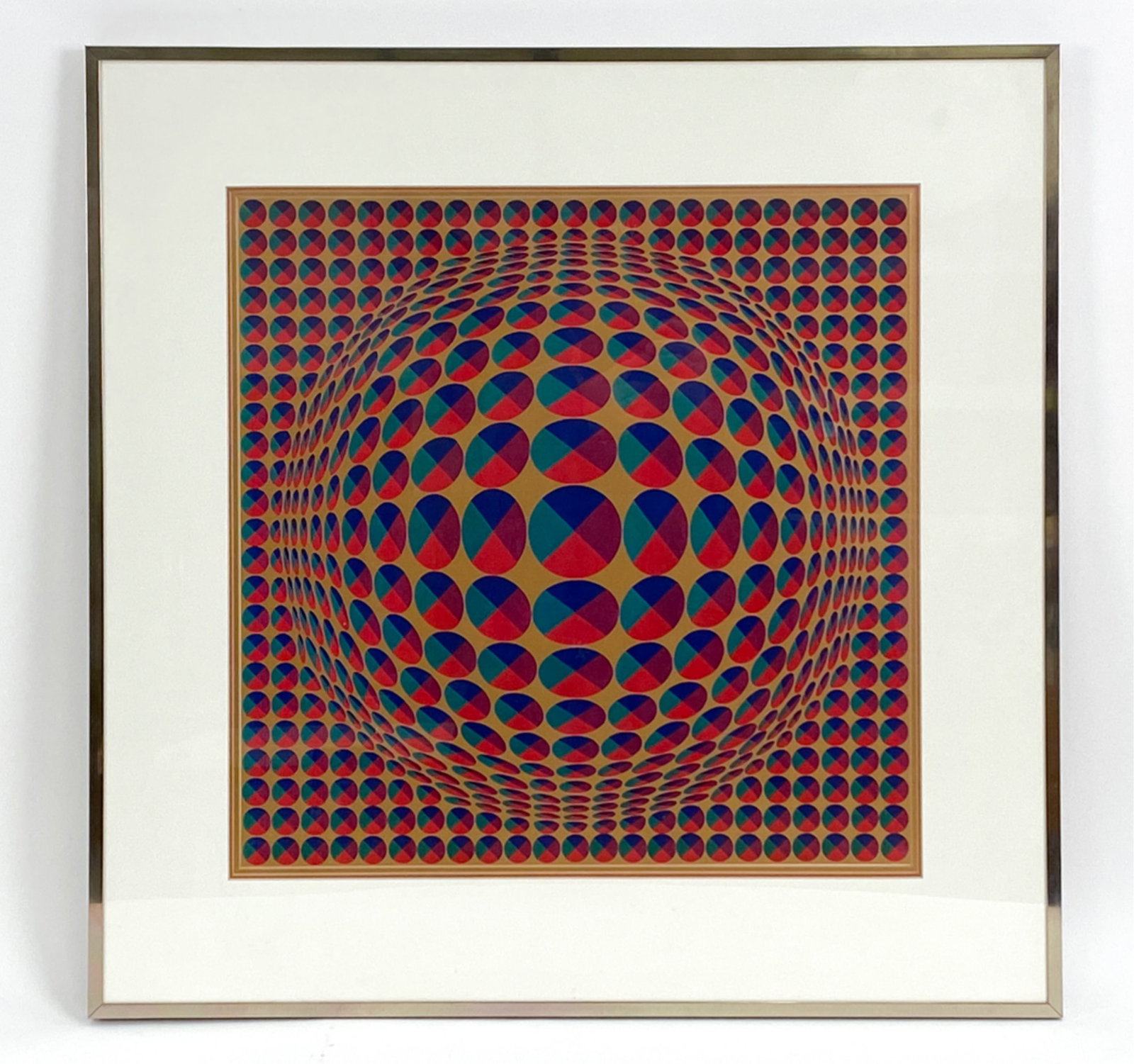 VINTAGE OP-ART PRINT (1 of 6)