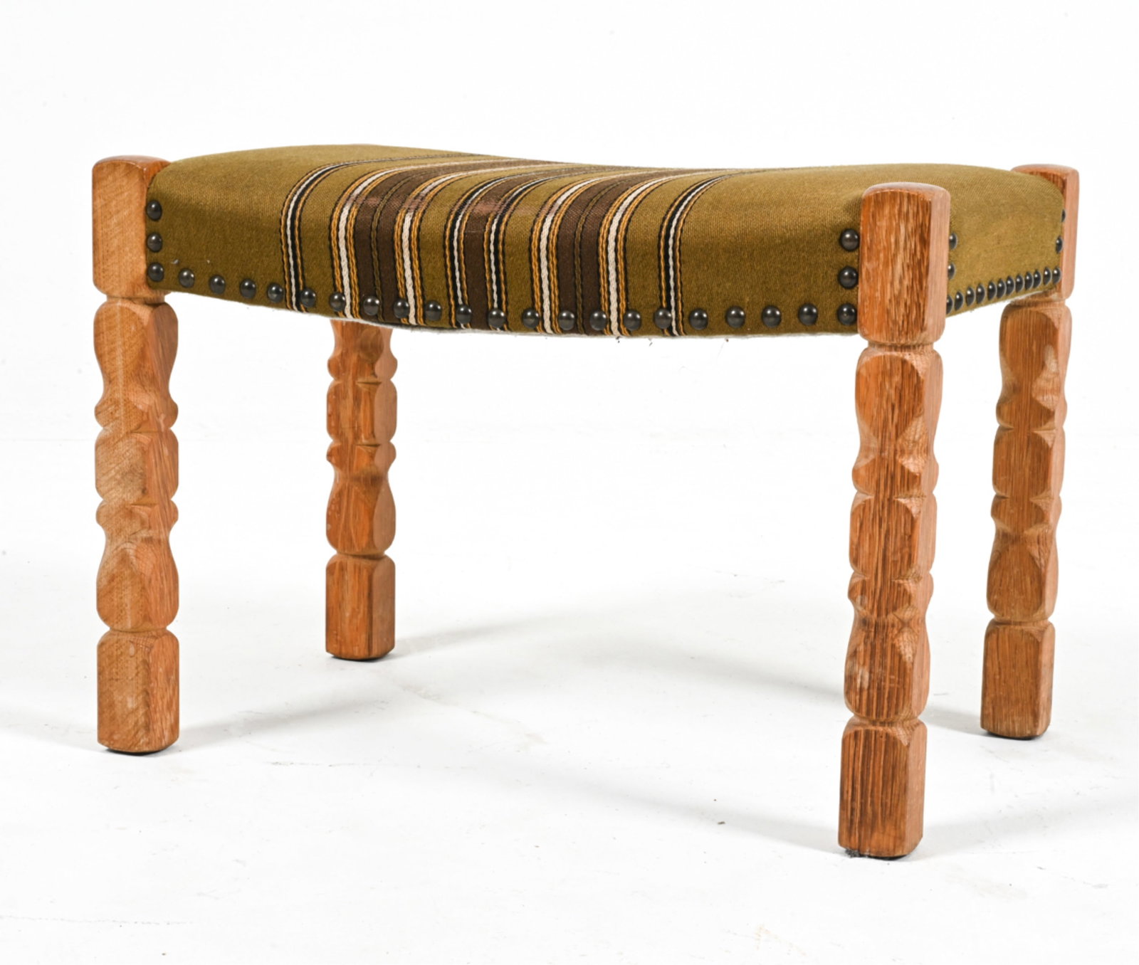 ATTR. HENNING KJAERNULF OAK FOOTSTOOL (1 of 14)