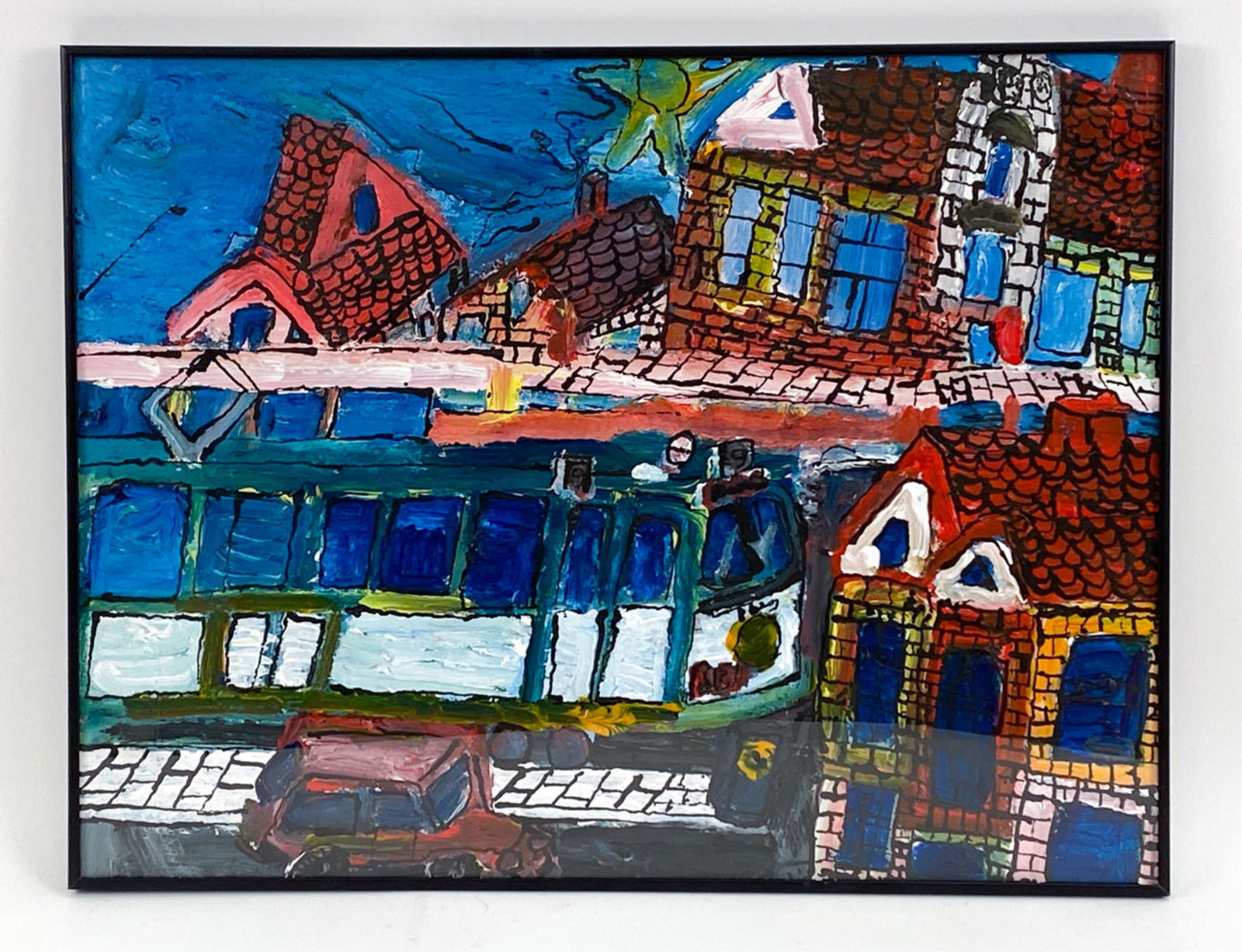 JACO KRANENDONK, NETHERLANDS (B. 1951) MIXED MEDIA (1 of 5)