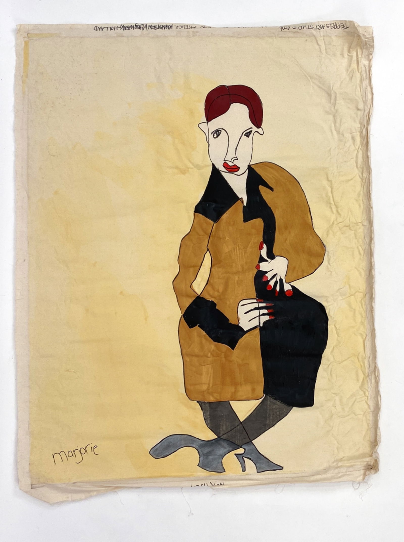 MARJORIE LUTTER, DUTCH (B. 1966) CANVAS (1 of 5)