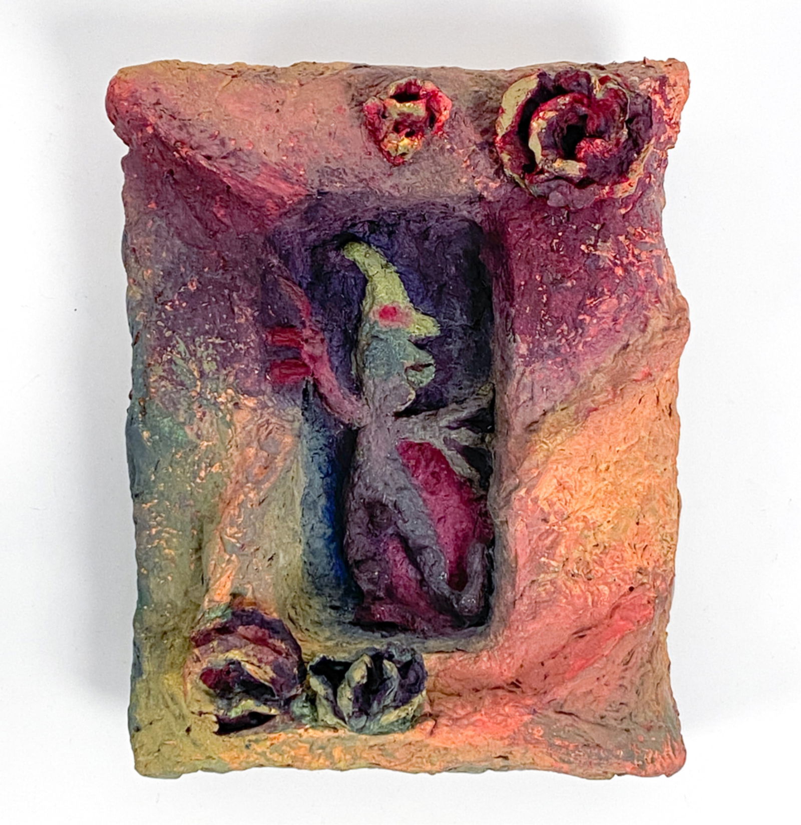 EVELYNE POSTIC, FRENCH (B. 1951) PAPER MACHE (1 of 6)