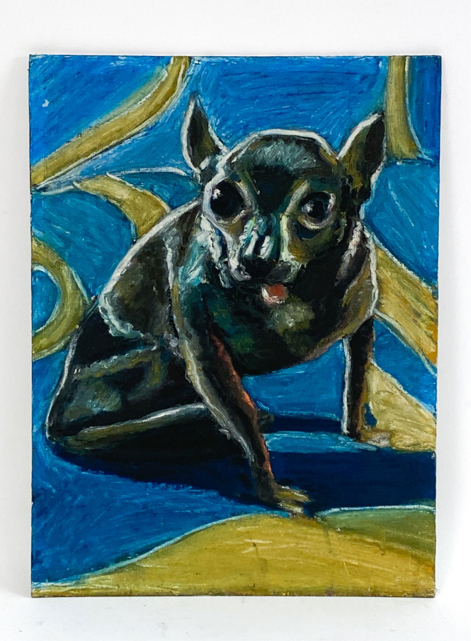 PHIL DEMISE SMITH (B. 1947) ACRYLIC DOG (1 of 6)