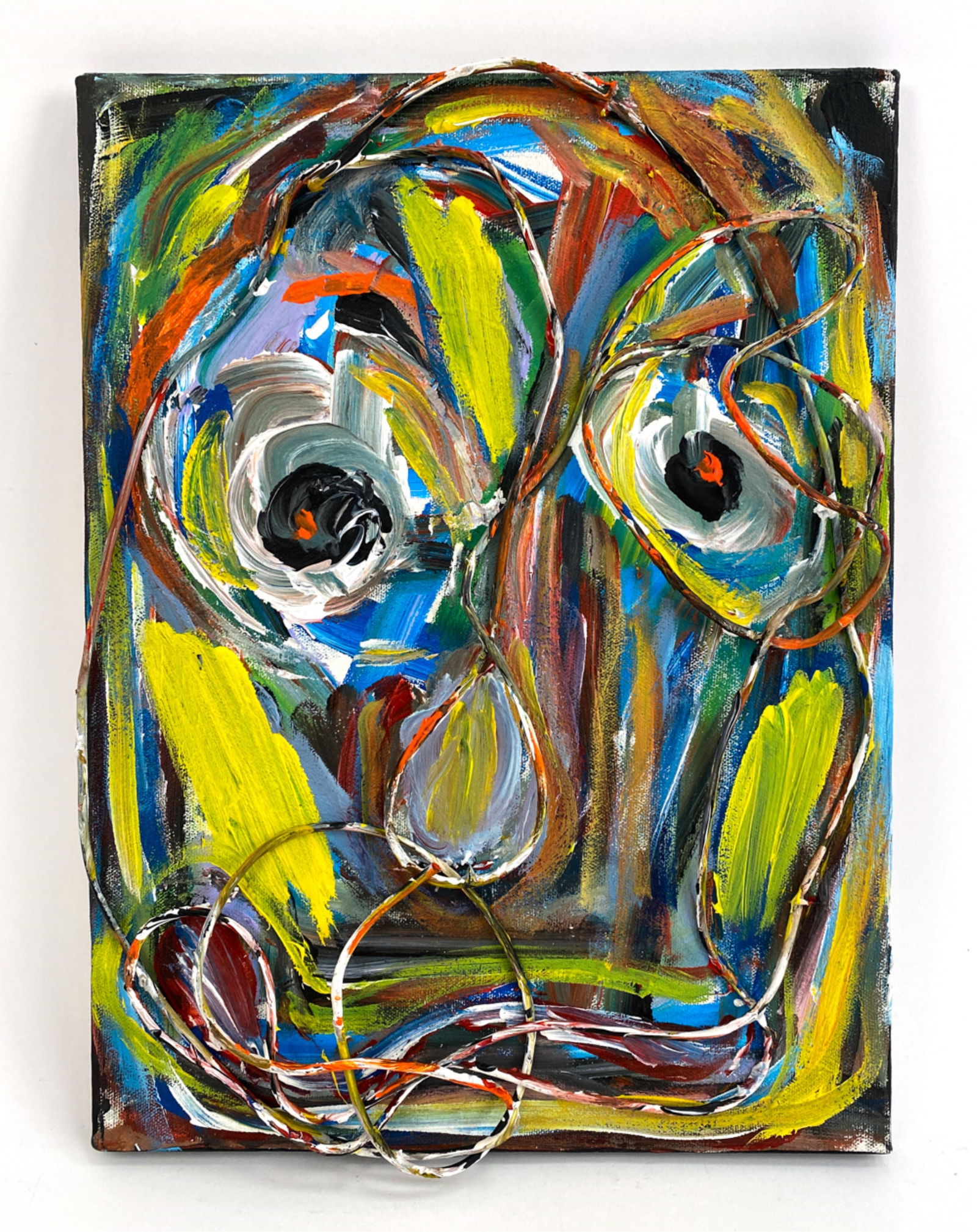 PHIL DEMISE SMITH (B. 1947) MIXED MEDIA COLLAGE (1 of 7)