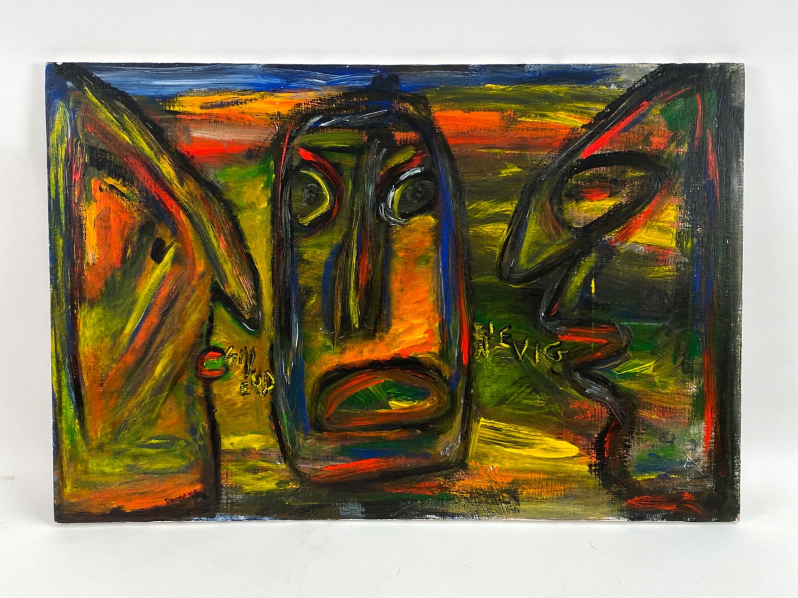 PHIL DEMISE SMITH (B. 1947) ACRYLIC ON CANVAS (1 of 7)