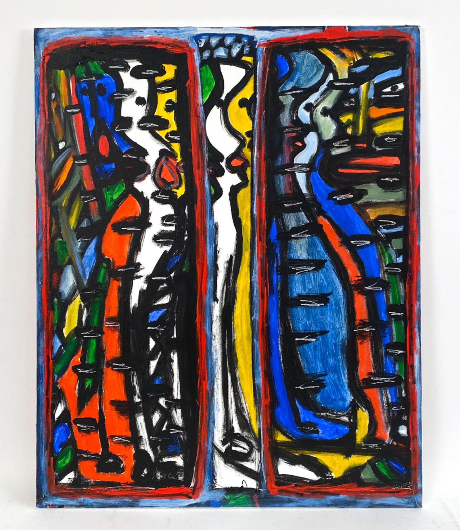 PHIL DEMISE SMITH (B. 1947) ACRYLIC ON CANVAS (1 of 6)