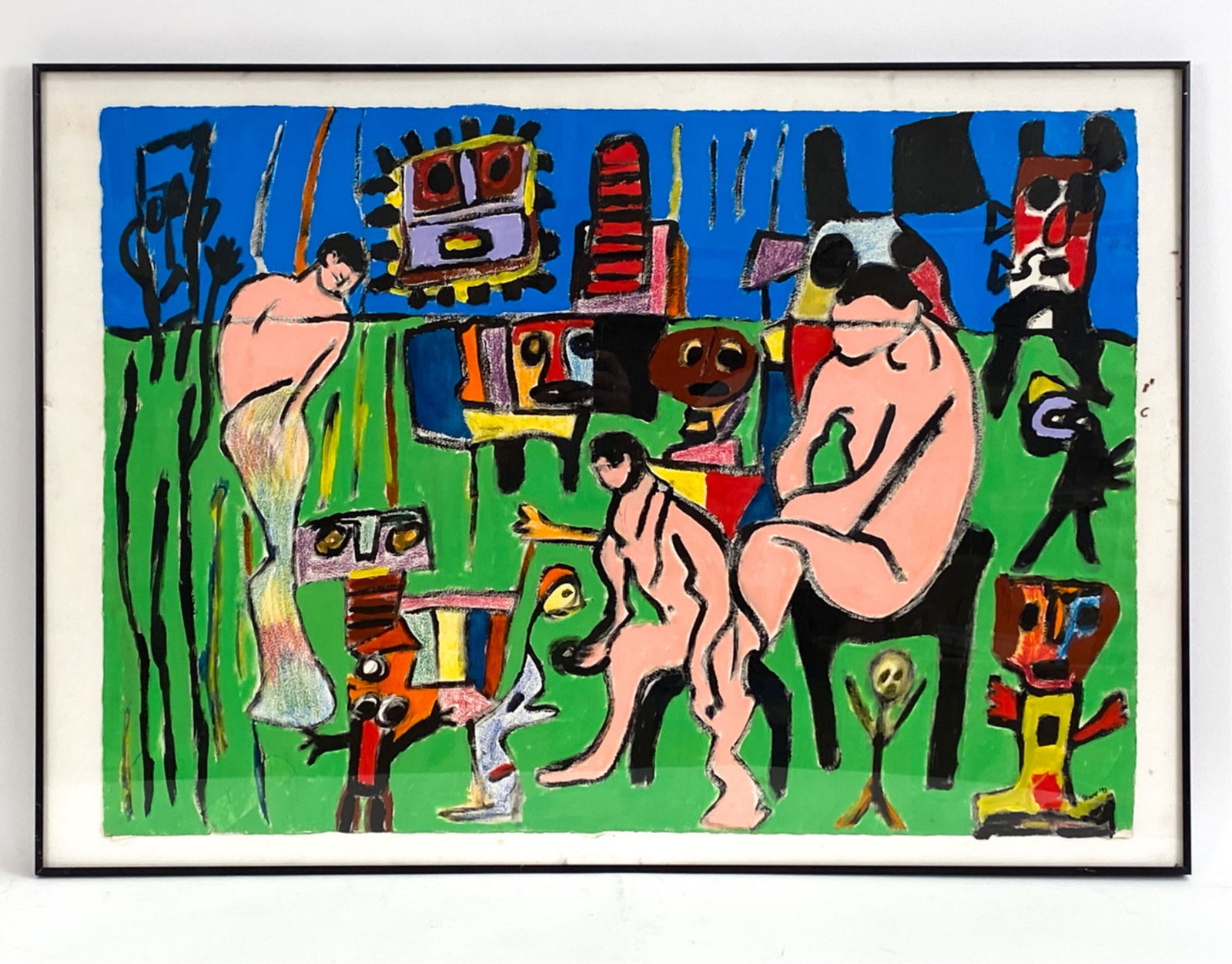 PHIL DEMISE SMITH (B. 1947) GOUACHE ON PAPER (1 of 8)