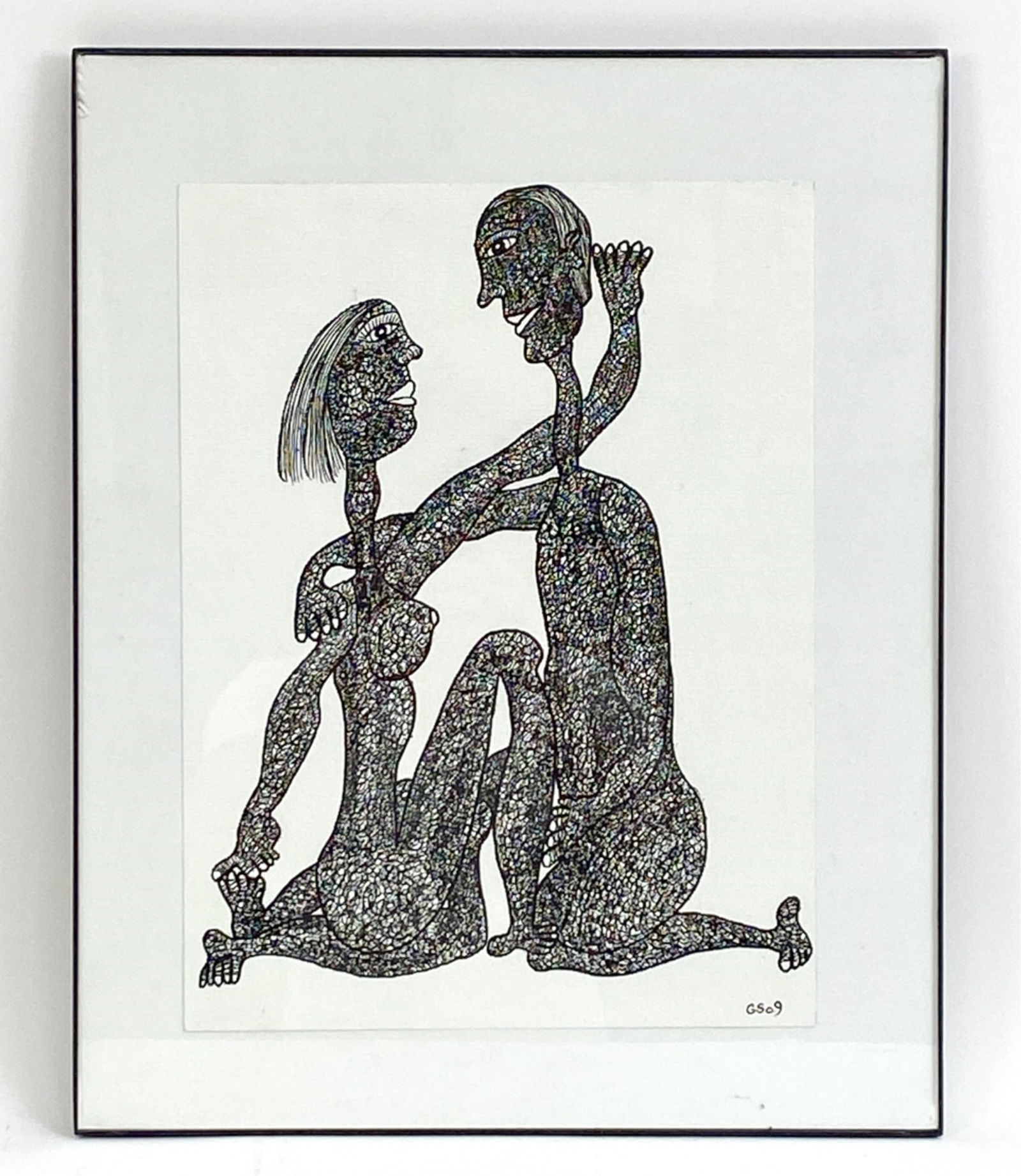 GERARD SENDREY, FRENCH (B. 1928) INK ON PAPER (1 of 6)