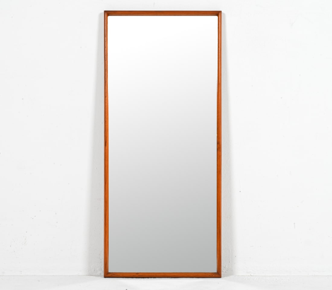 SWEDISH MID-CENTURY TEAK MIRROR (1 of 18)