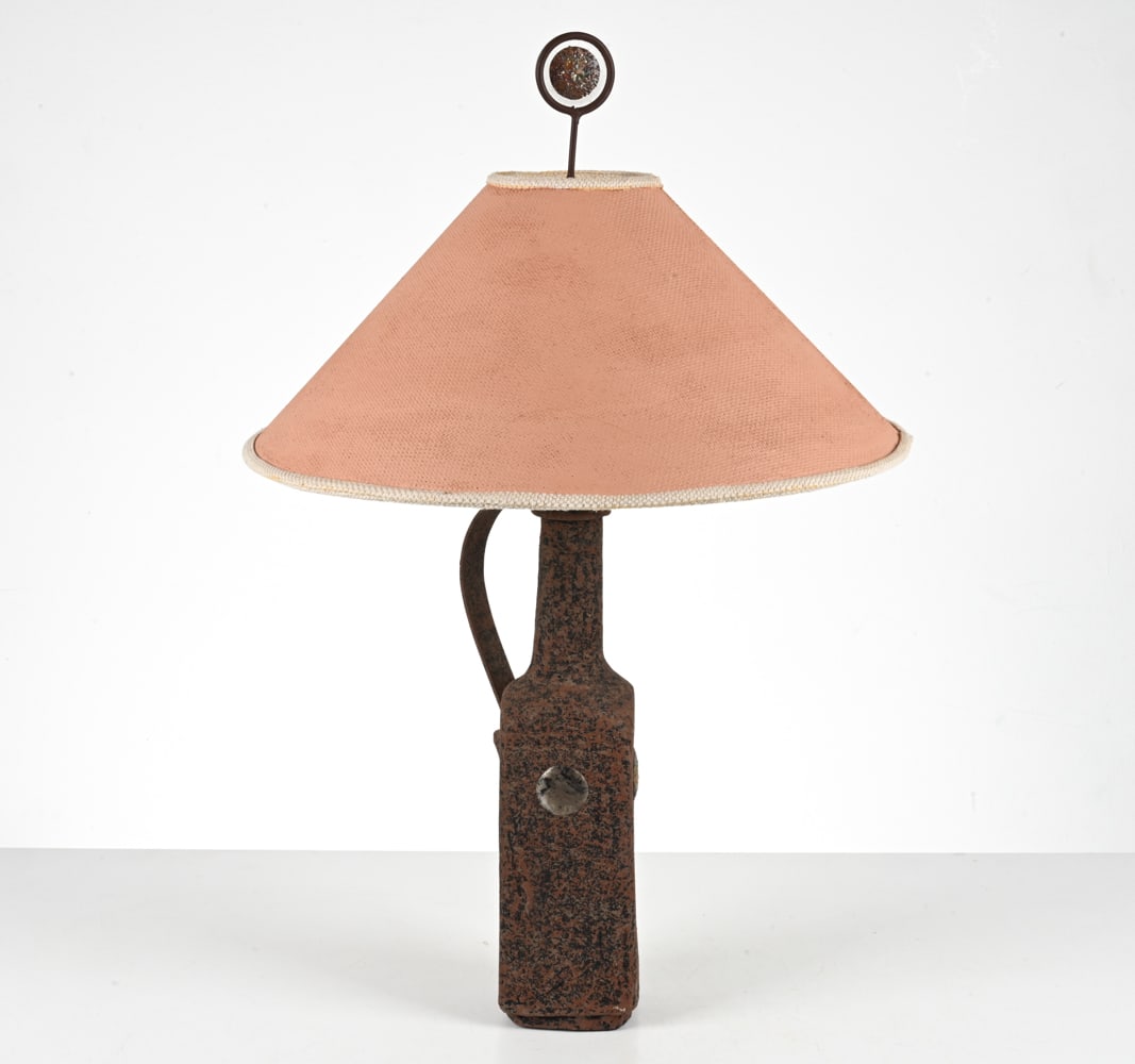 MID-CENTURY STUDIO POTTERY EWER LAMP (1 of 18)