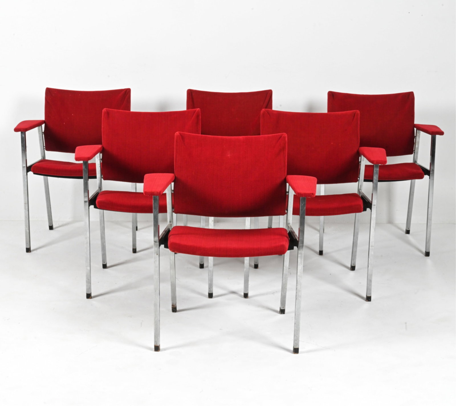 (6) HERLOV & OLESEN FOR FRITZ HANSEN 3220 CHAIRS (1 of 2)