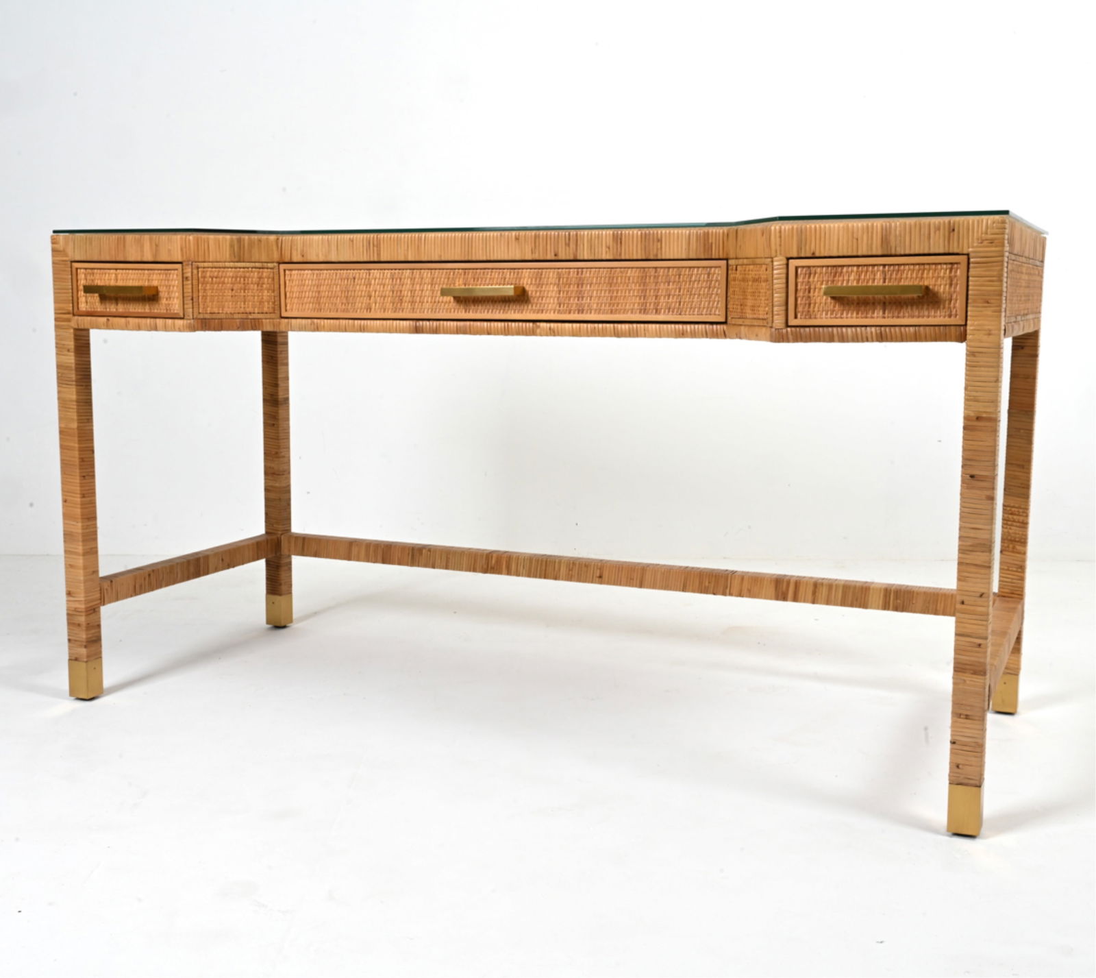 SERENA & LILY BALBOA RATTAN DESK (1 of 19)