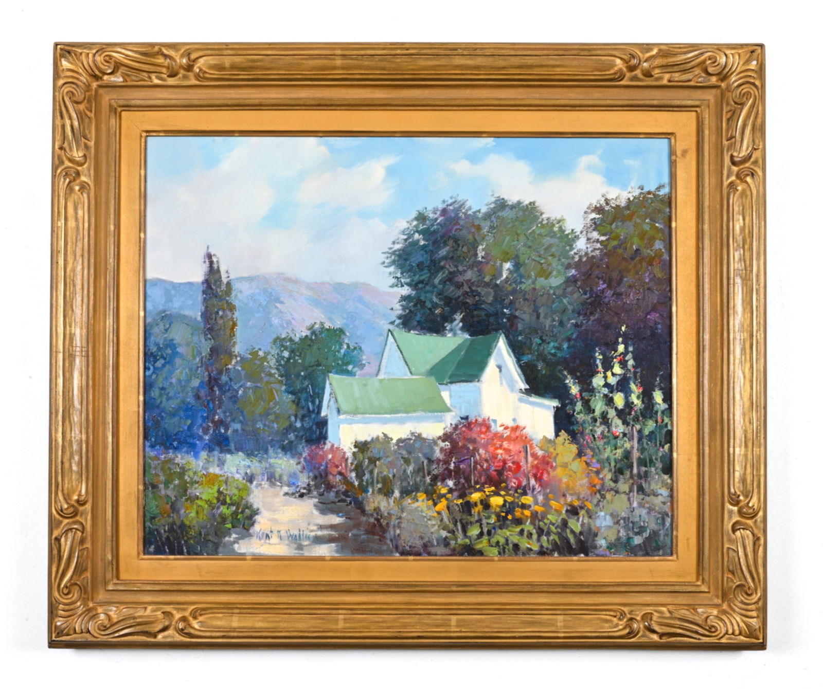 KENT WALLIS (B. 1945) O/C (1 of 9)