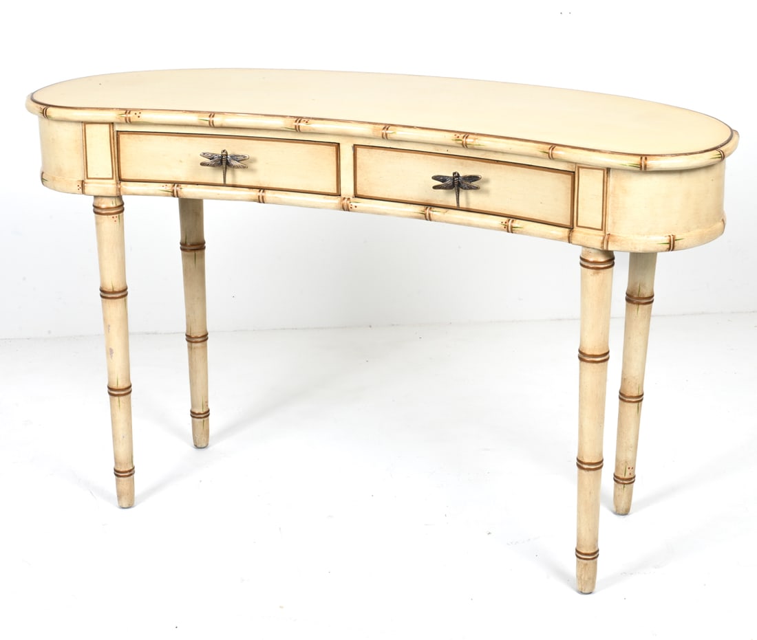 CHELSEA HOUSE FAUX BAMBOO CONSOLE, AS-IS (1 of 19)