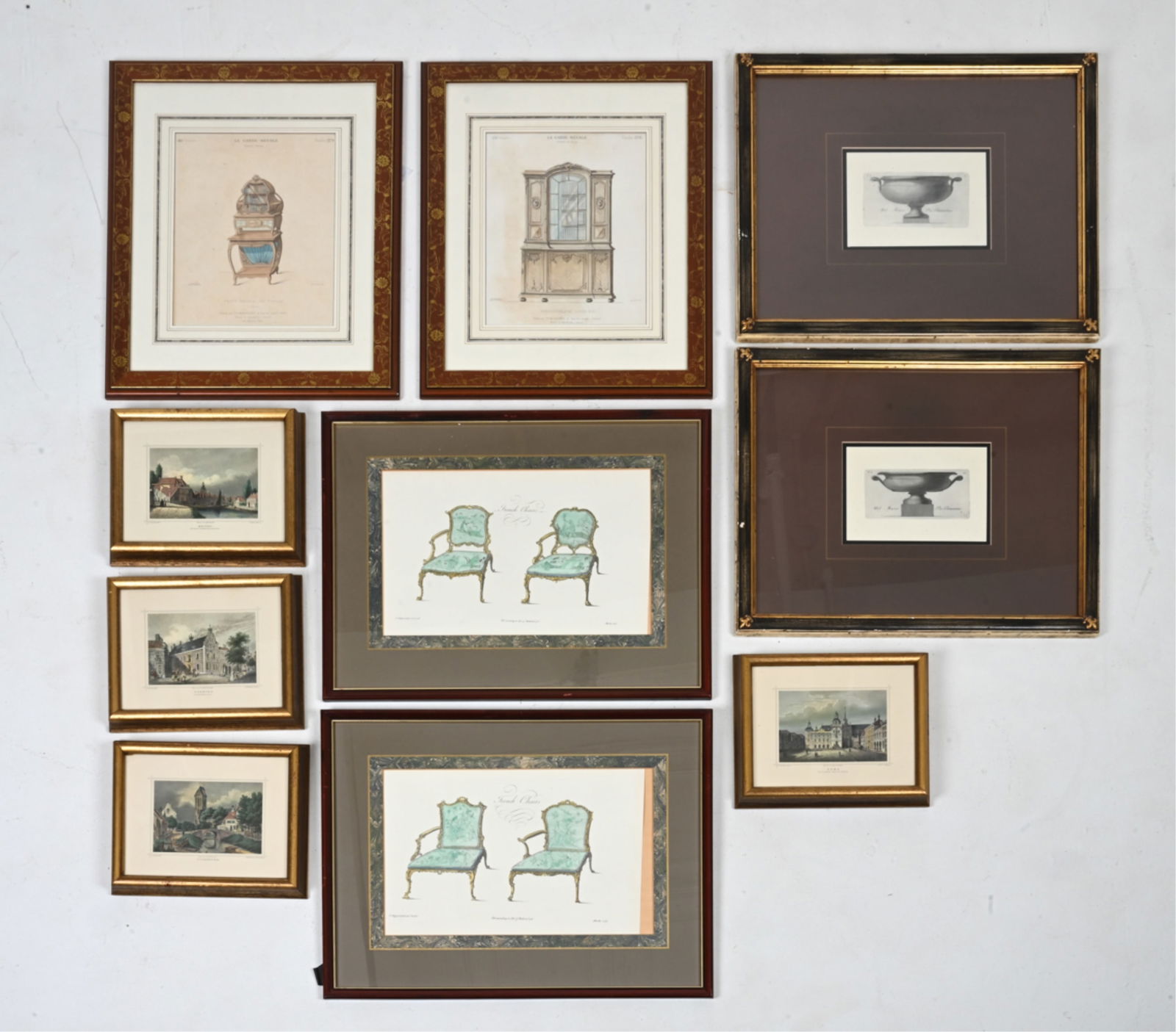 (10) DECORATIVE ARCHITECTURE & DESIGN PRINTS (1 of 17)