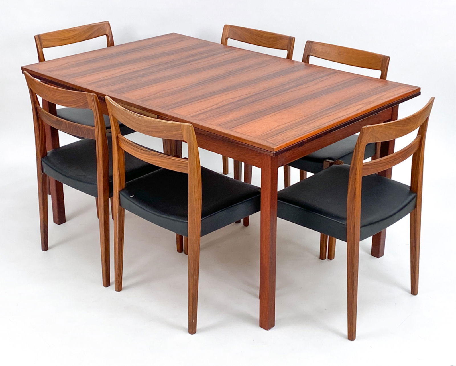 TROEDS ROSEWOOD DINING TABLE & (6) CHAIRS (1 of 19)