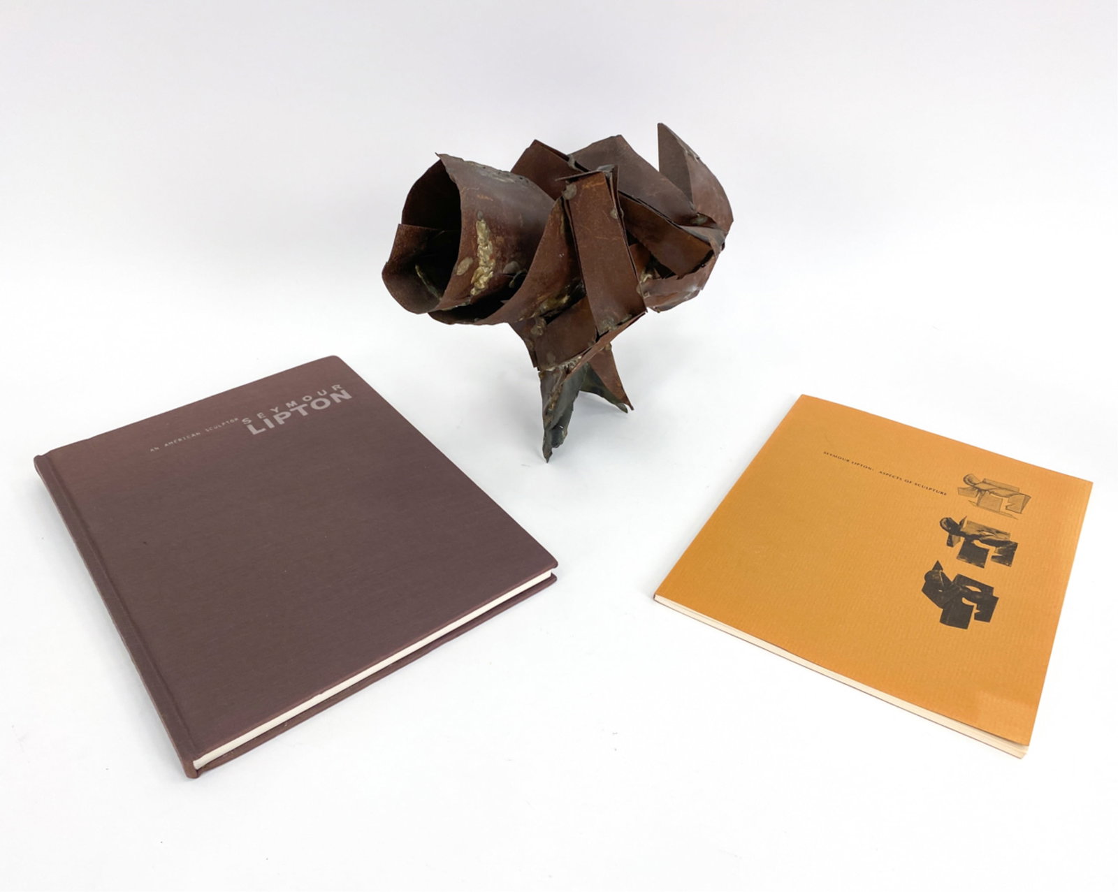 SEYMOUR LIPTON STEEL "SCROLL" SCULPTURE 1959 (1 of 14)