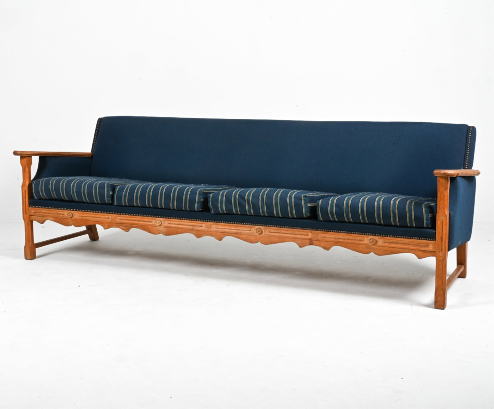 ATTR. HENNING KJAERNULF DANISH OAK SOFA (1 of 18)