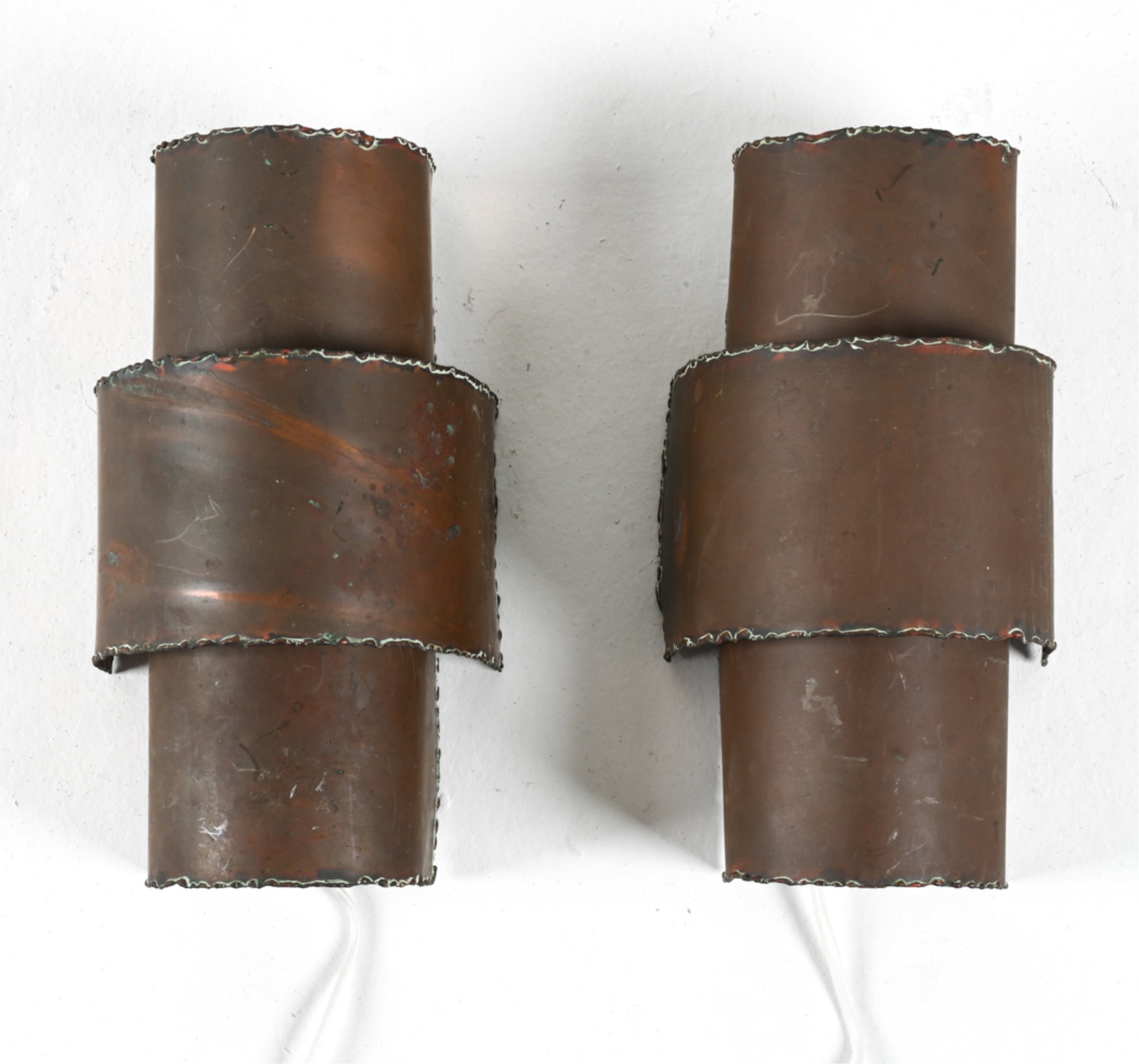 (2) MANNER OF HOLM SORENSEN COPPER SCONCES (1 of 17)