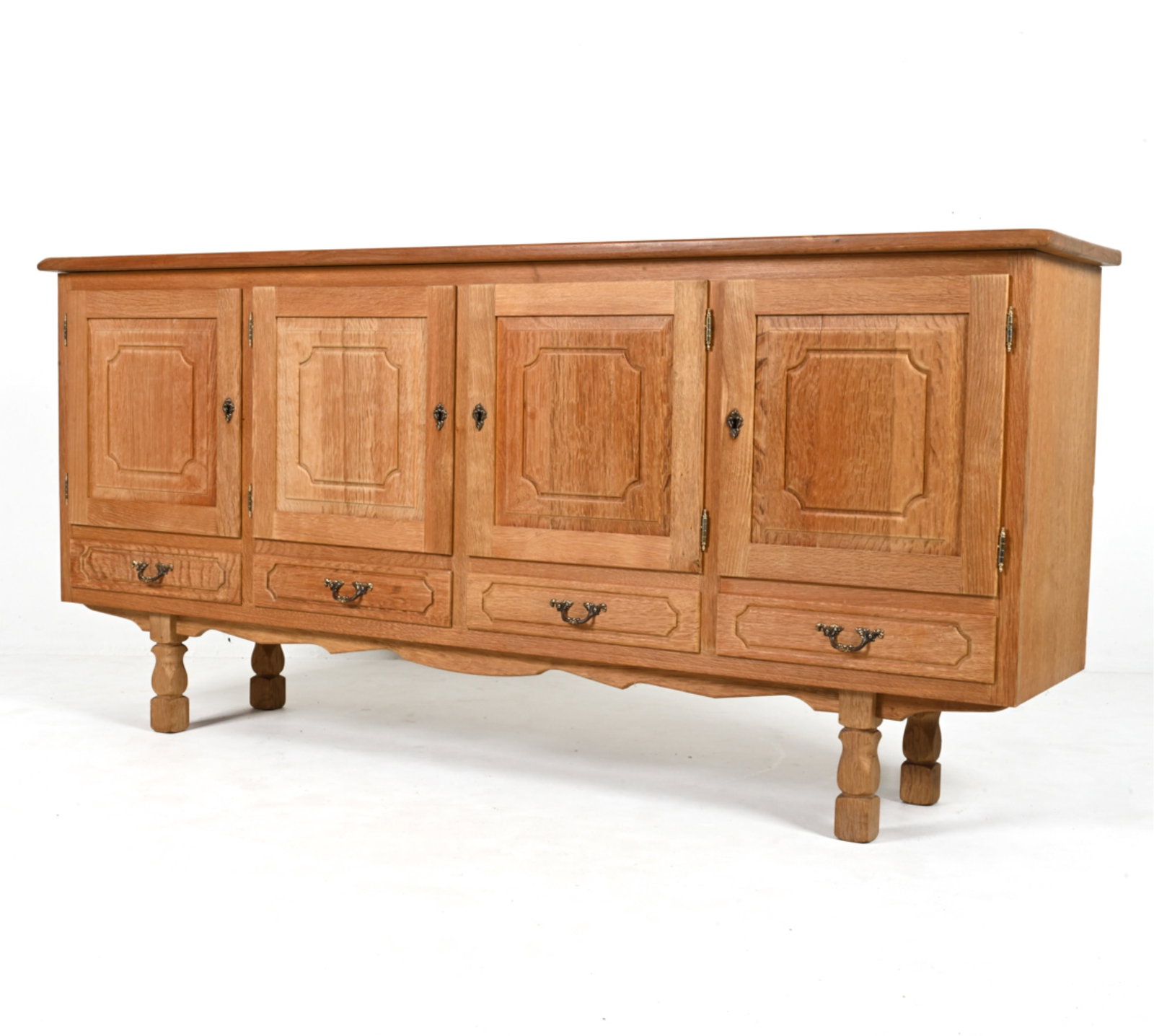 ATTR. HENNING KJAERNULF DANISH OAK SIDEBOARD (1 of 19)