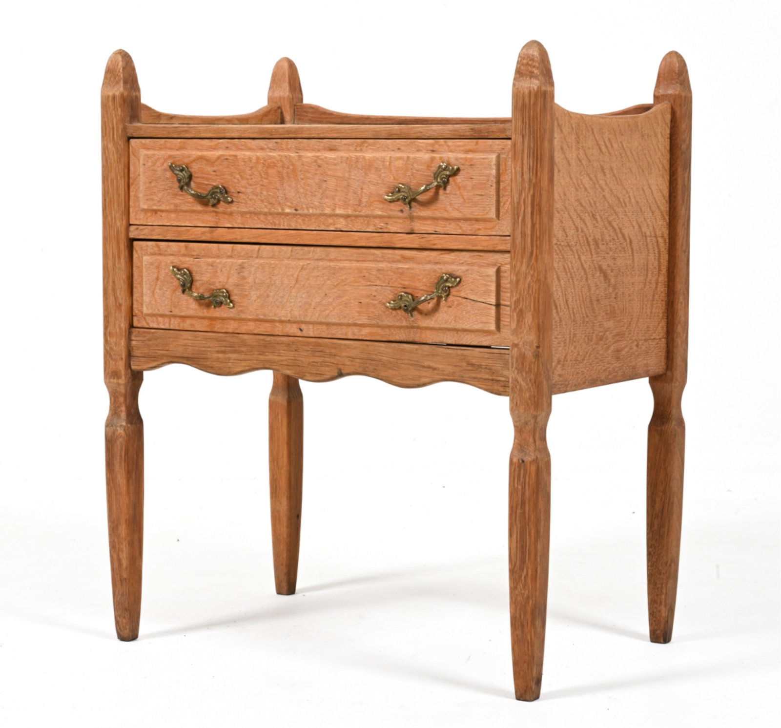 HENNING KJAERNULF OAK NIGHTSTAND OR END TABLE (1 of 16)