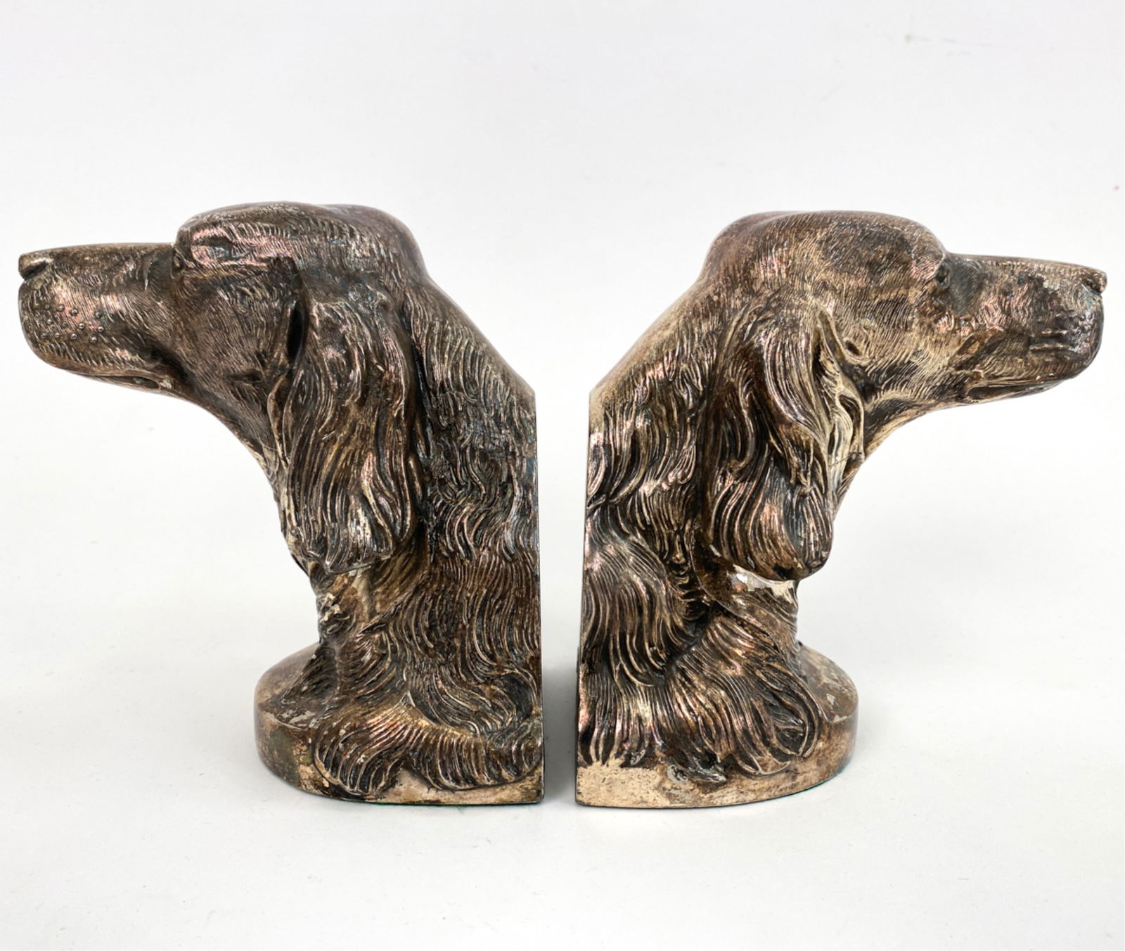 PAIR OF PM CRAFTSMAN IRISH SETTER BOOKENDS (1 of 11)
