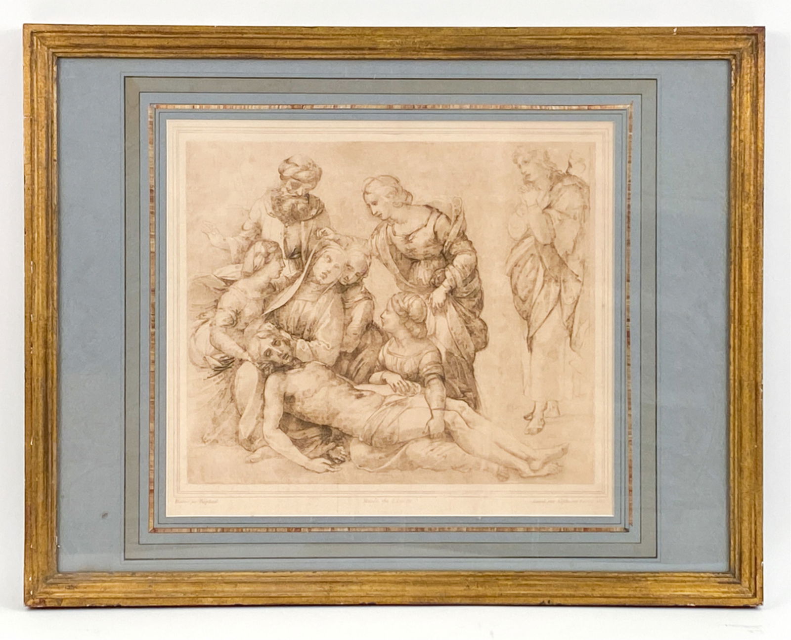 ALPHONSE LEROY ETCHING AFTER RAPHAEL (1 of 8)