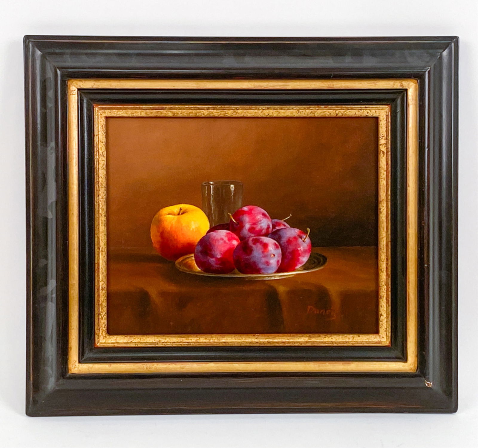 VINTAGE REALIST STILL LIFE ACRYLIC ON CANVAS (1 of 7)