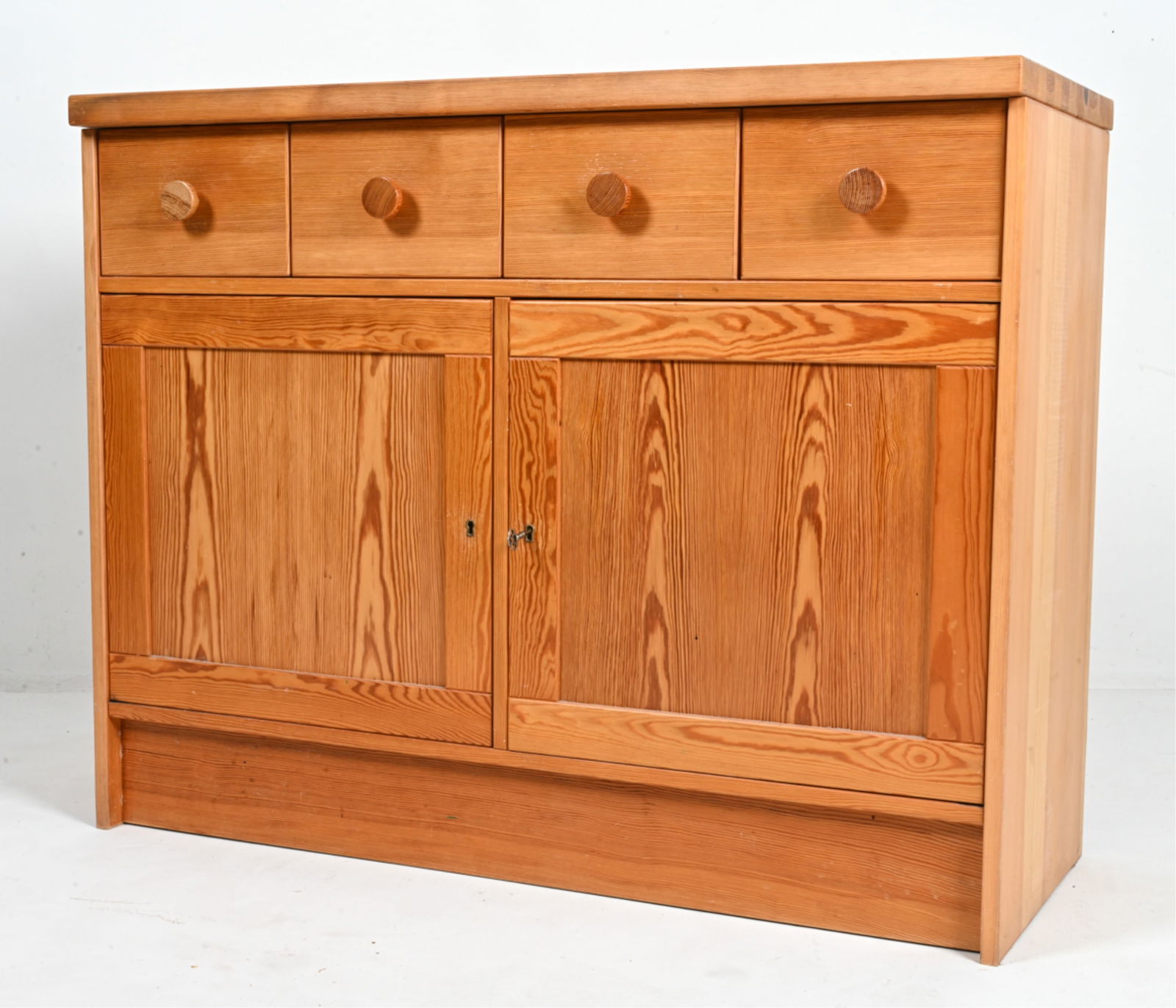 SCANDINAVIAN MODERN PINE BUFFET CABINET (1 of 16)